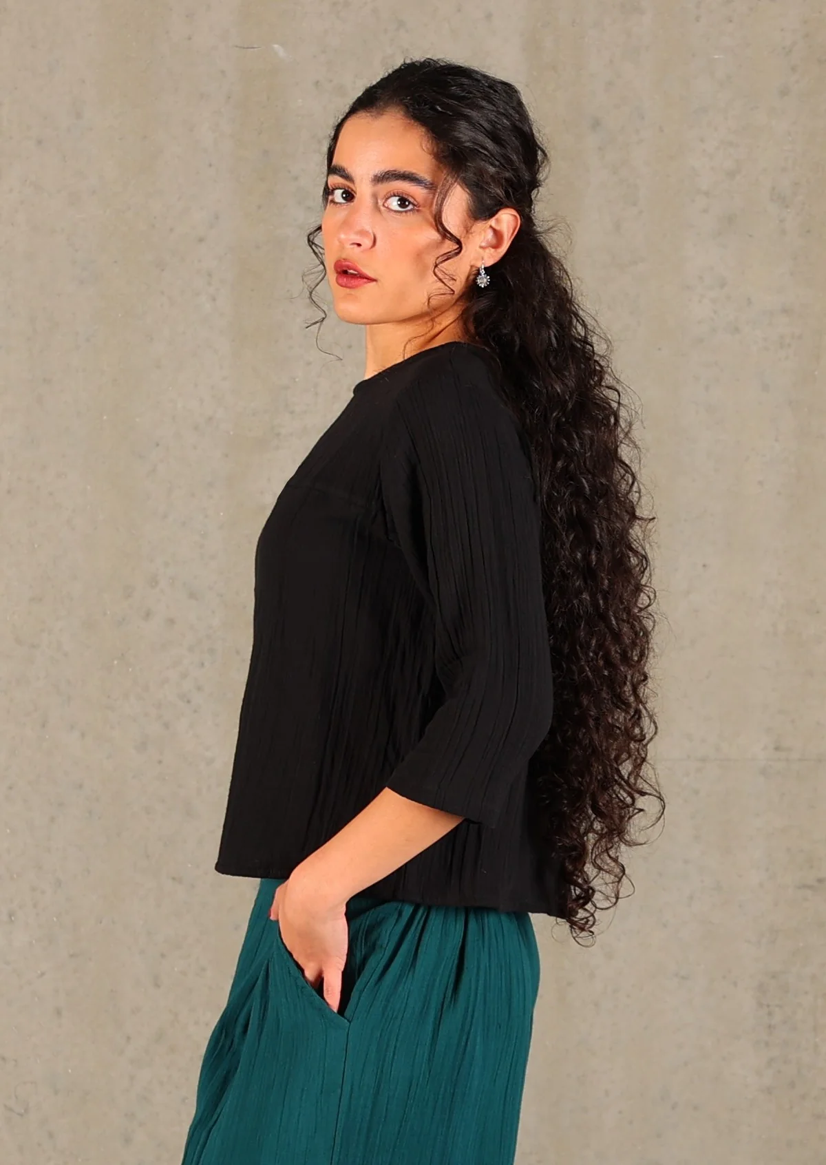 Demi Top Black - Ysert