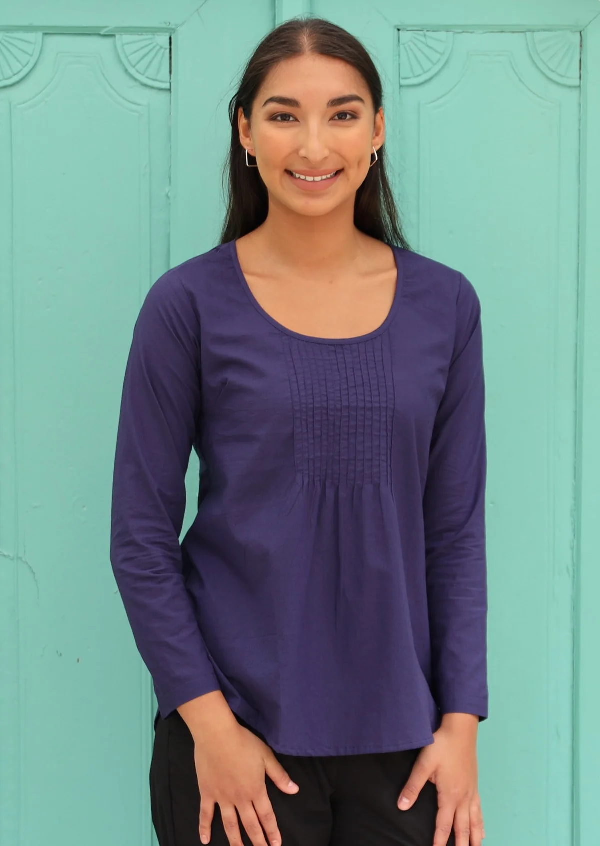 Tulsi Long Sleeve Top Rhodonite - Ysert