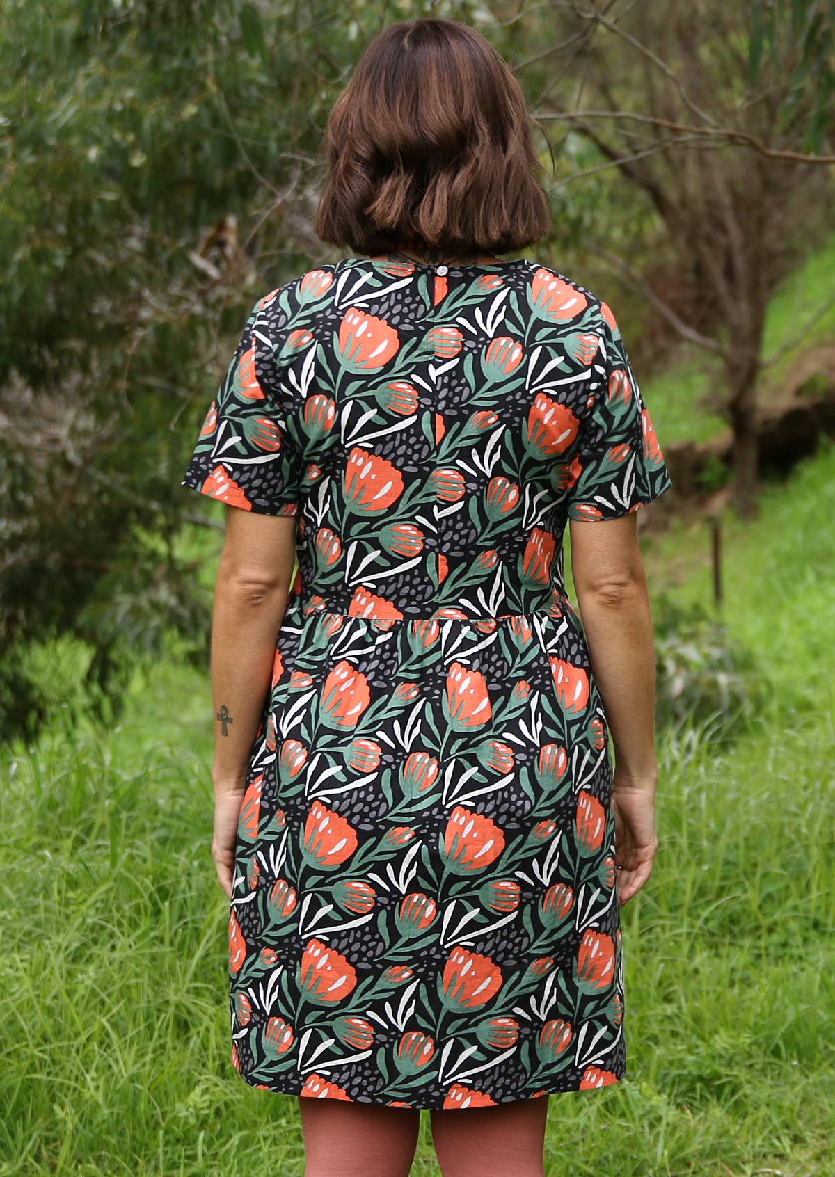 Mabel Dress Botany - Ysert