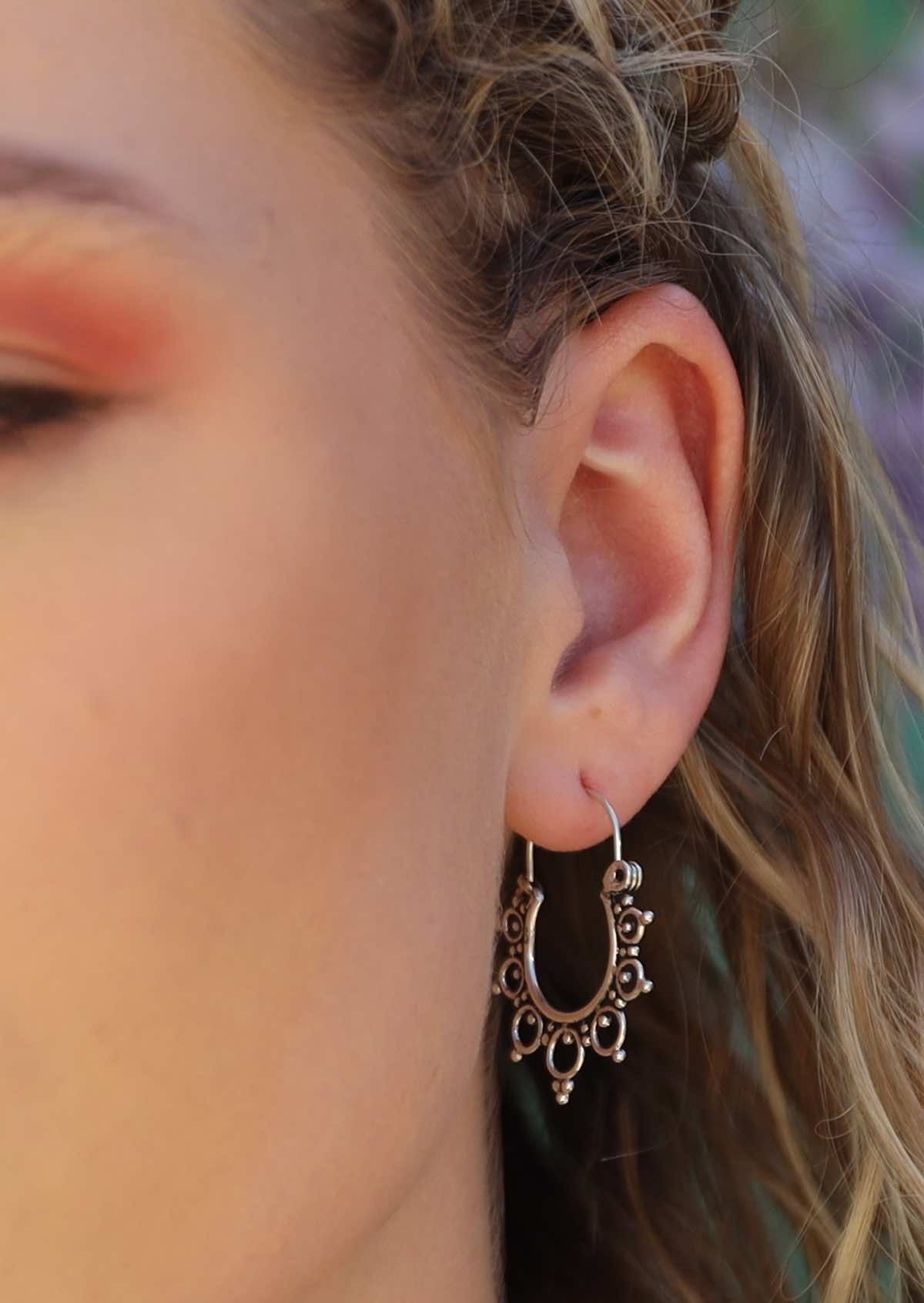Beautiful Bauble Silver Earrings - Ysert