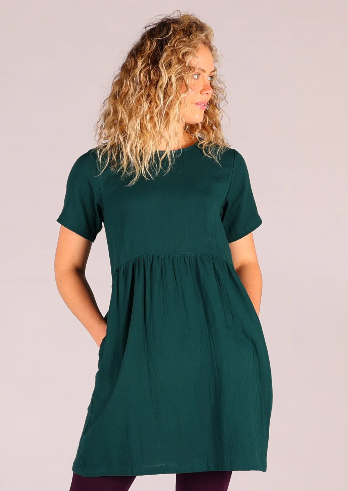 Mabel Dress Deep Teal - Ysert