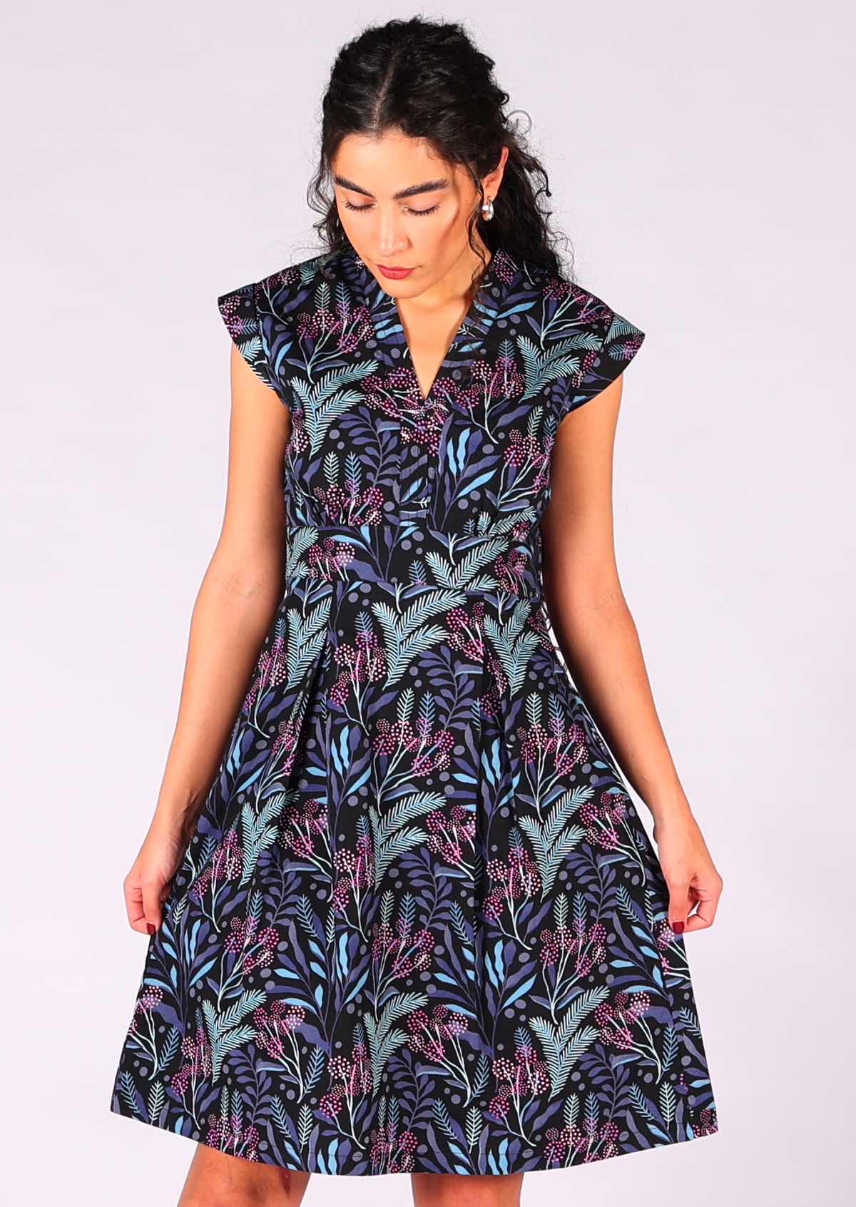Billie Dress Obsidian - Ysert