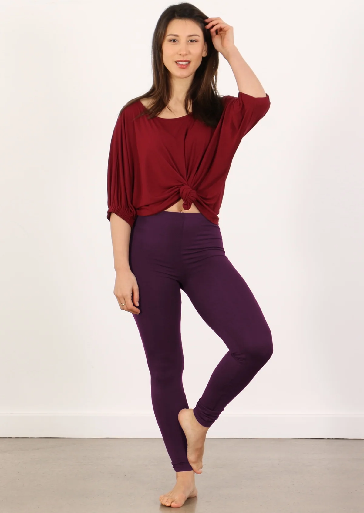 Leggings Dark Purple - Ysert