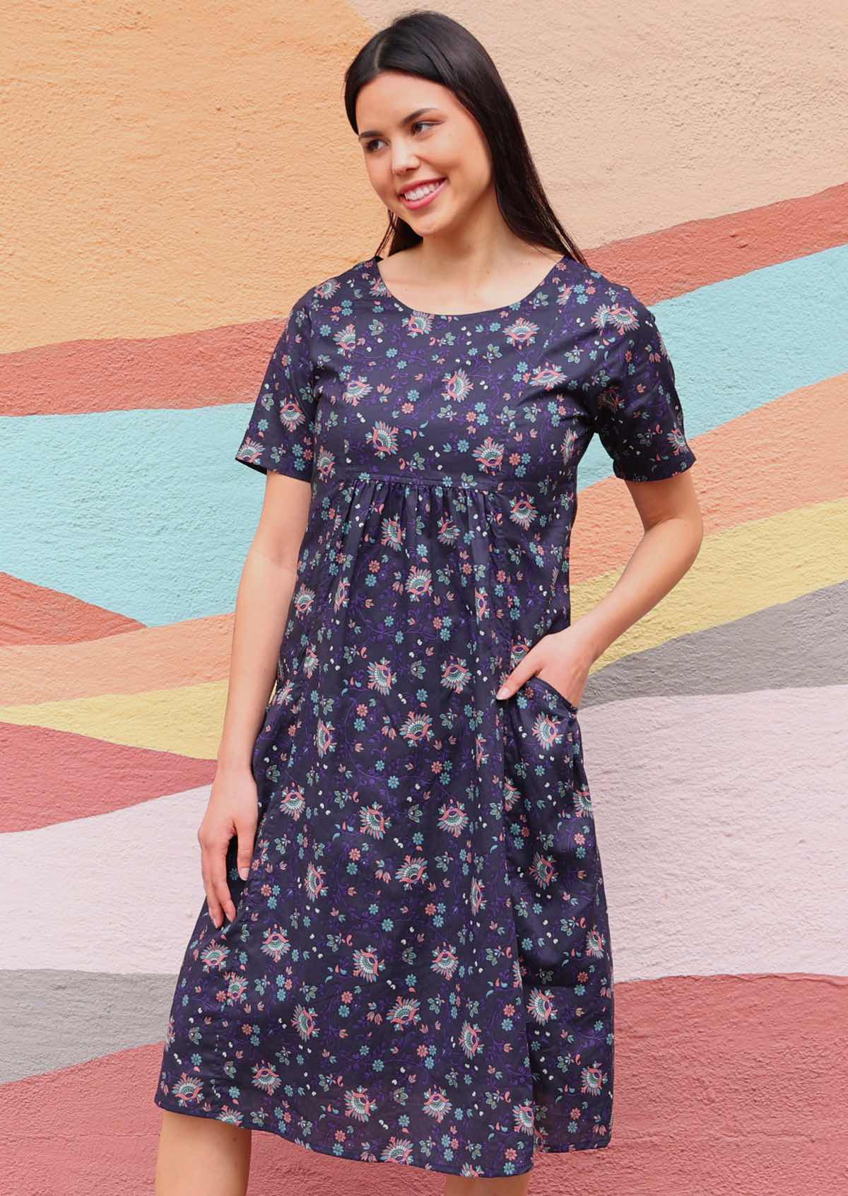 Frankie Dress Eventide - Ysert
