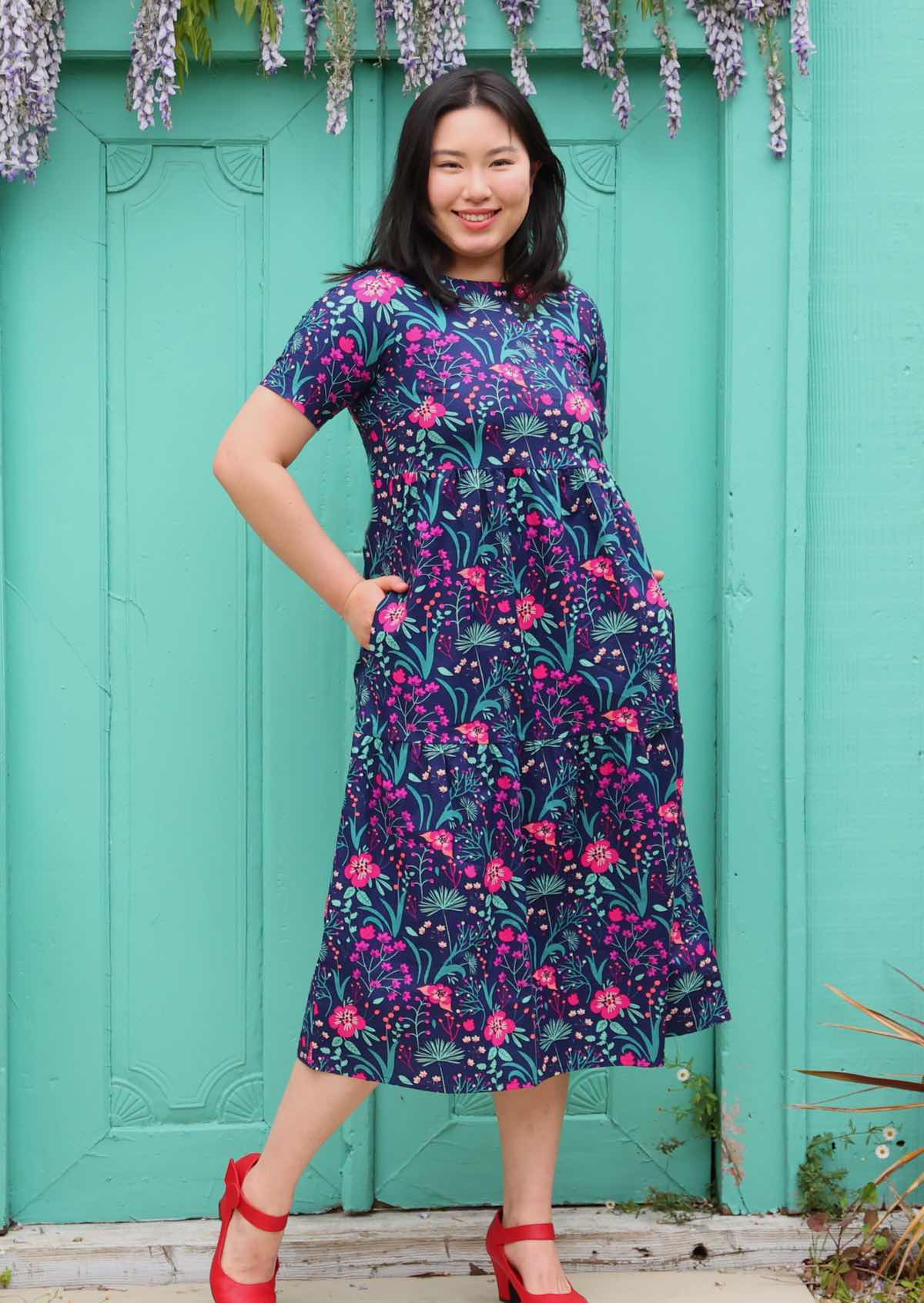 Claudia Dress Dianthus - Ysert