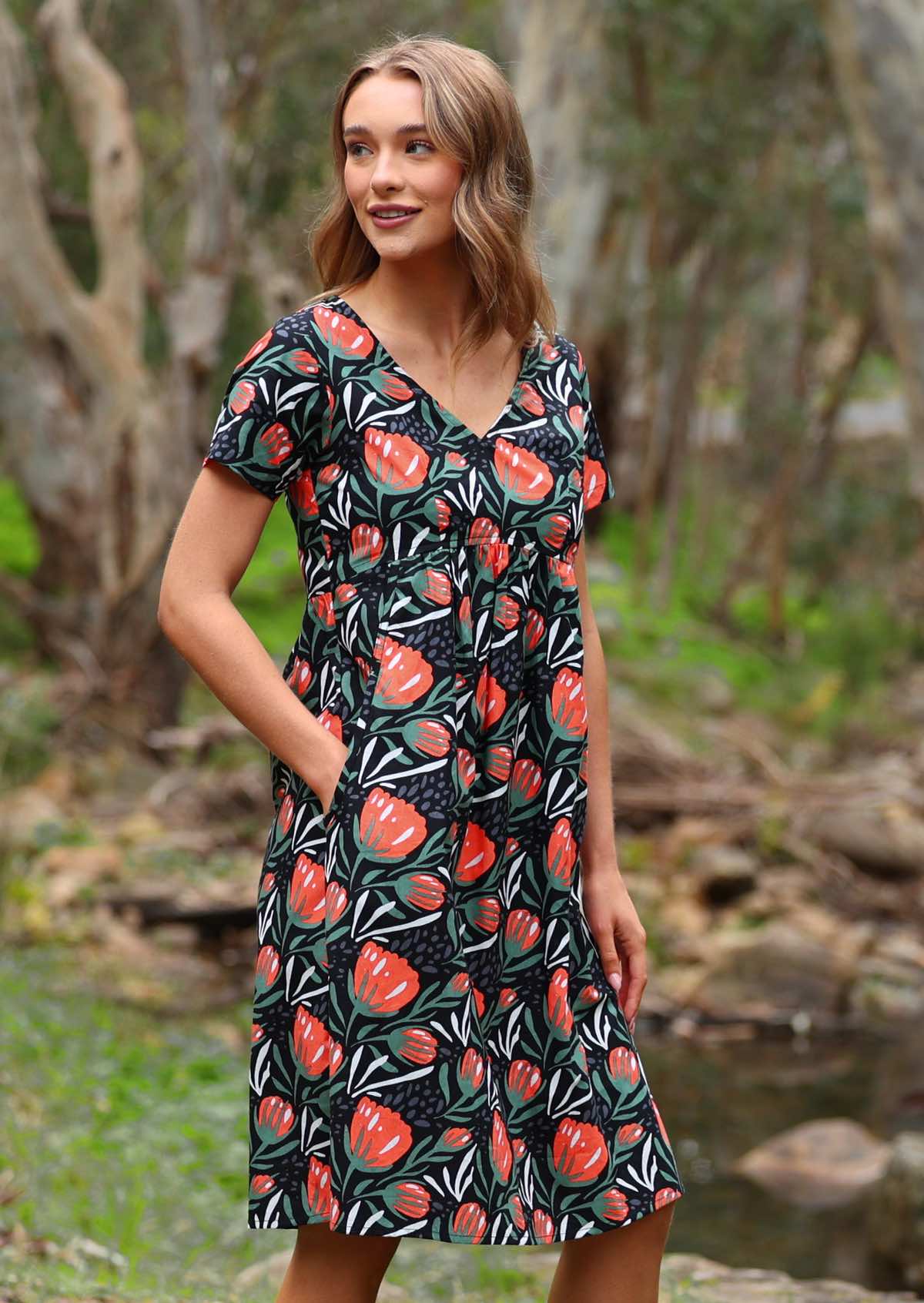 Etta Dress Botany - Ysert