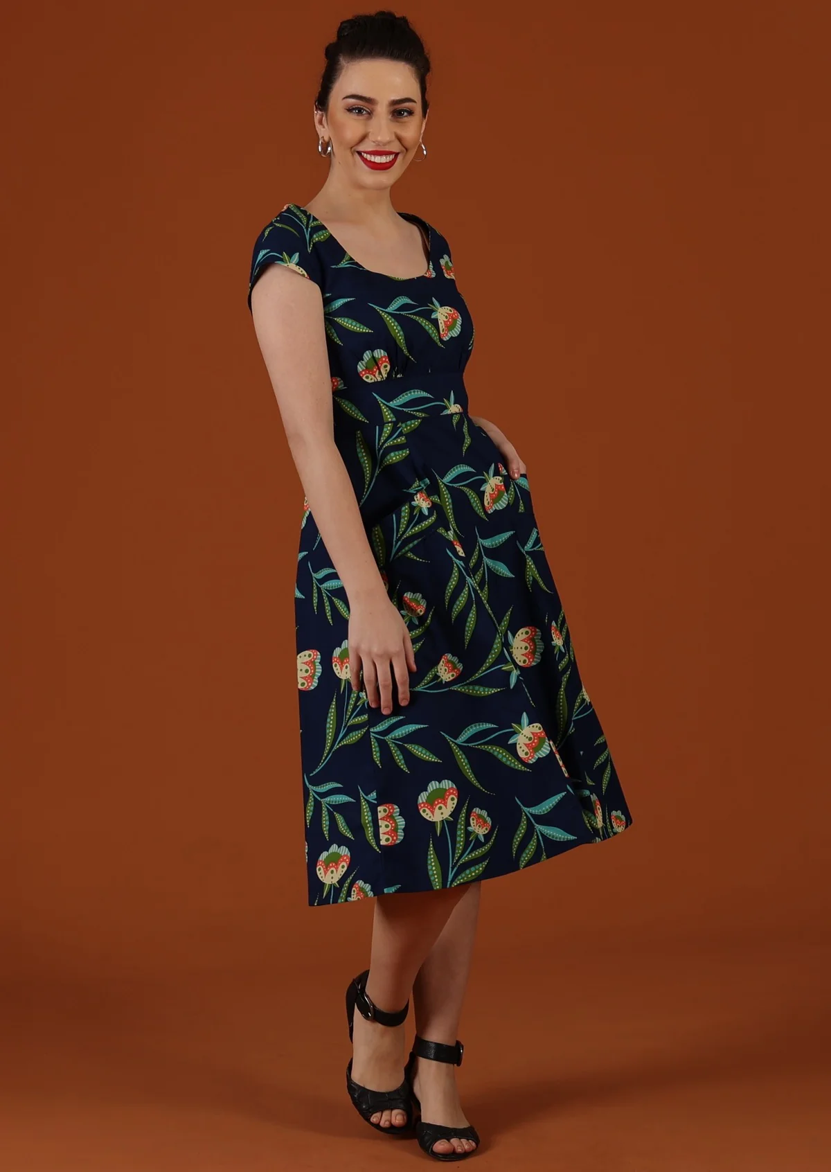 Scarlett Dress Midnight Reverie - Ysert