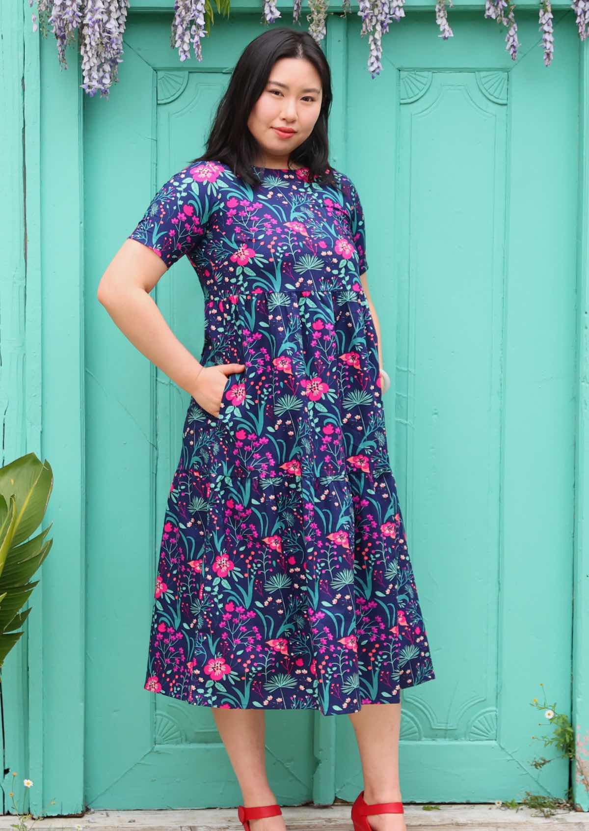 Claudia Dress Dianthus - Ysert