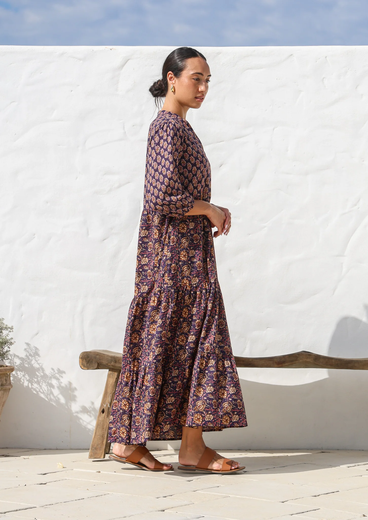 Raani Tiered Maxi Dress - Ysert