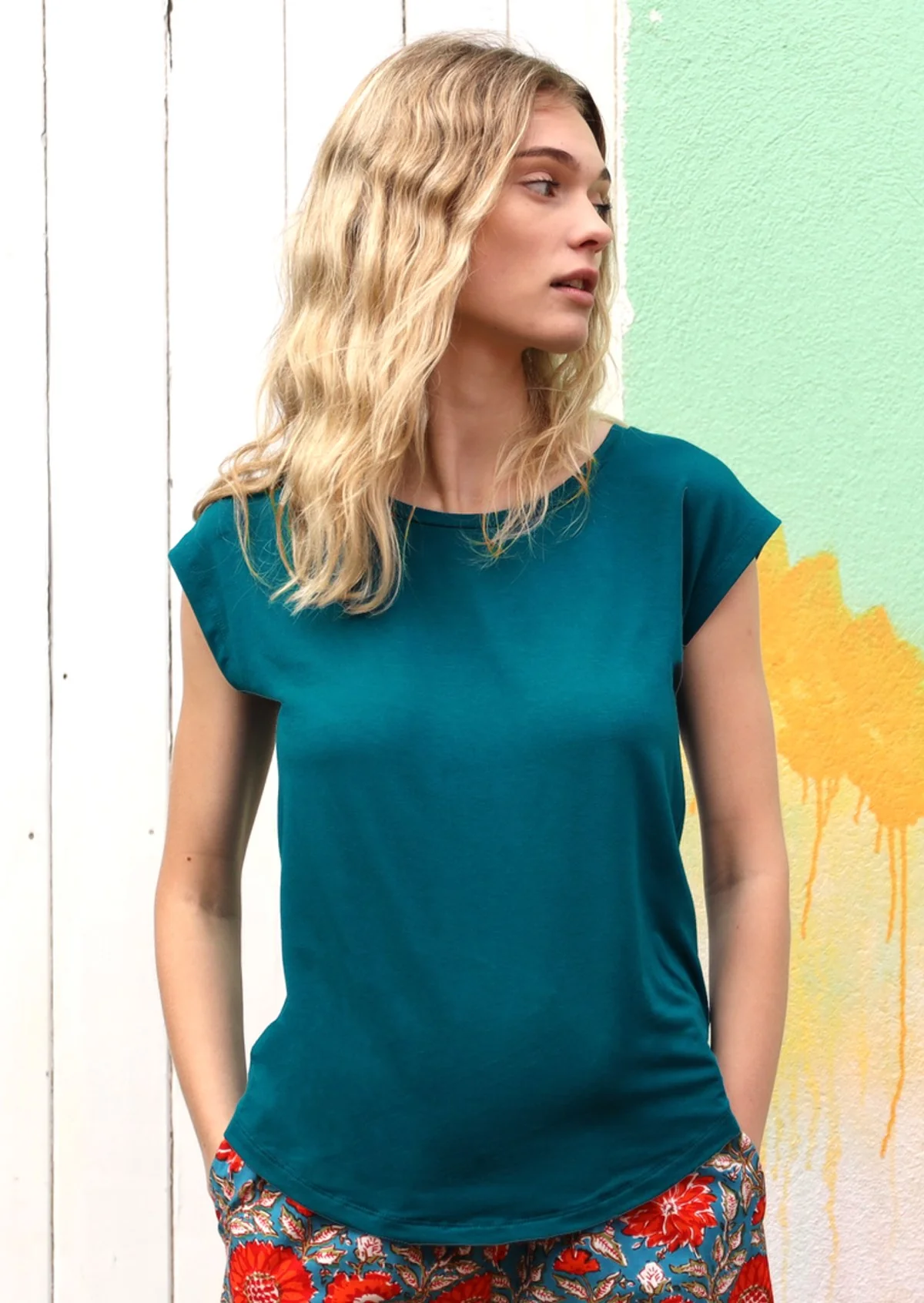Shell T-shirt Teal - Ysert