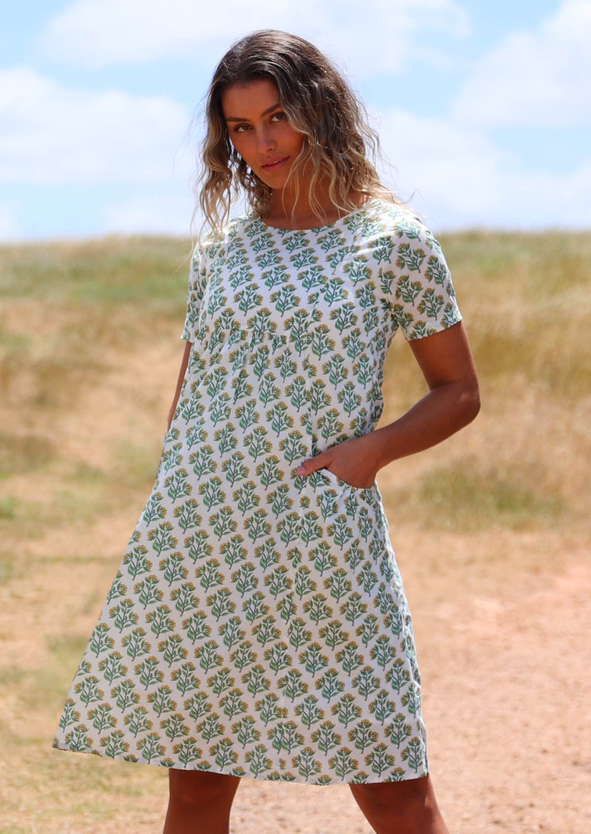 Frankie Dress Buttercup - Ysert