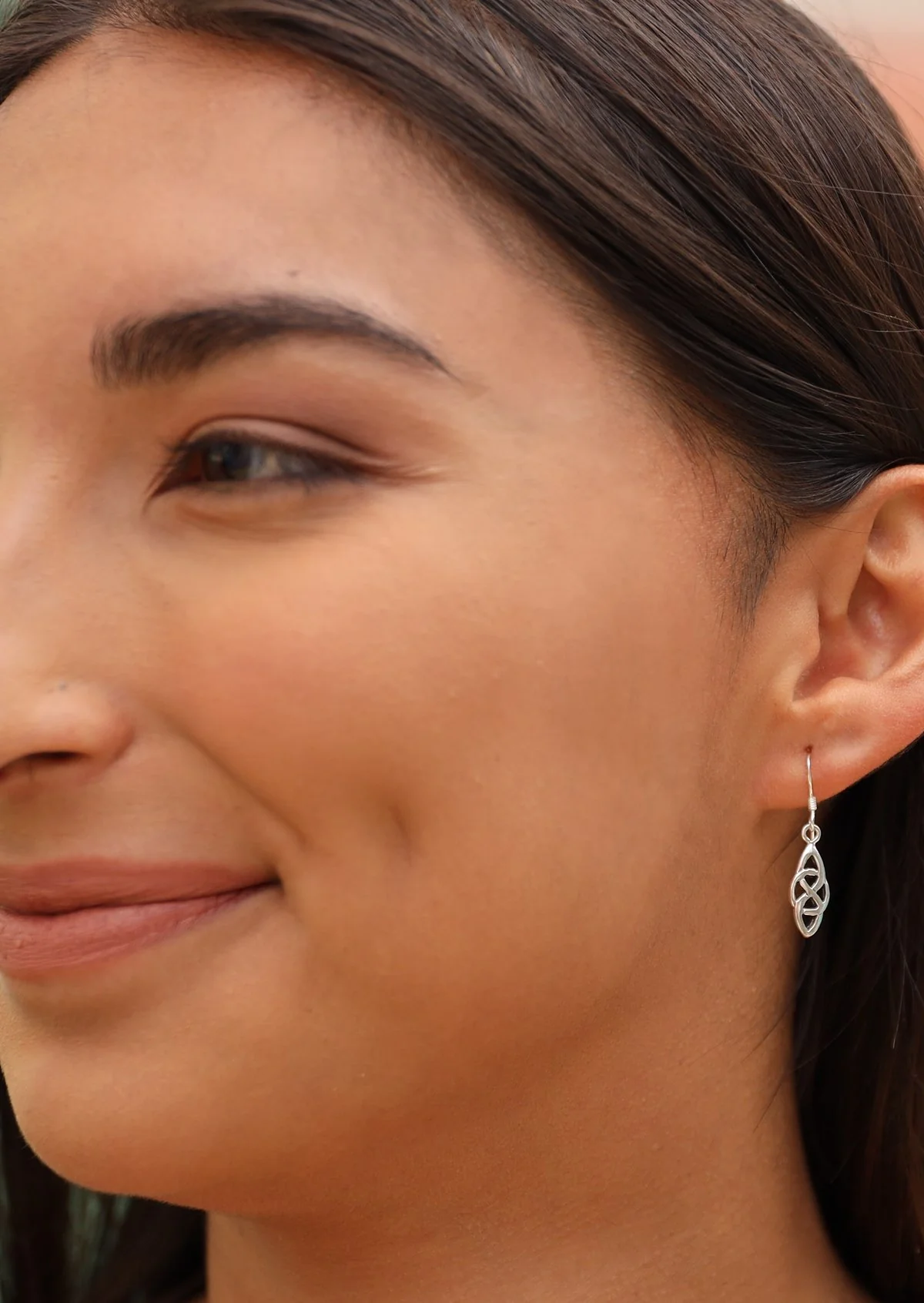 Woven Amulet Silver Earrings - Ysert