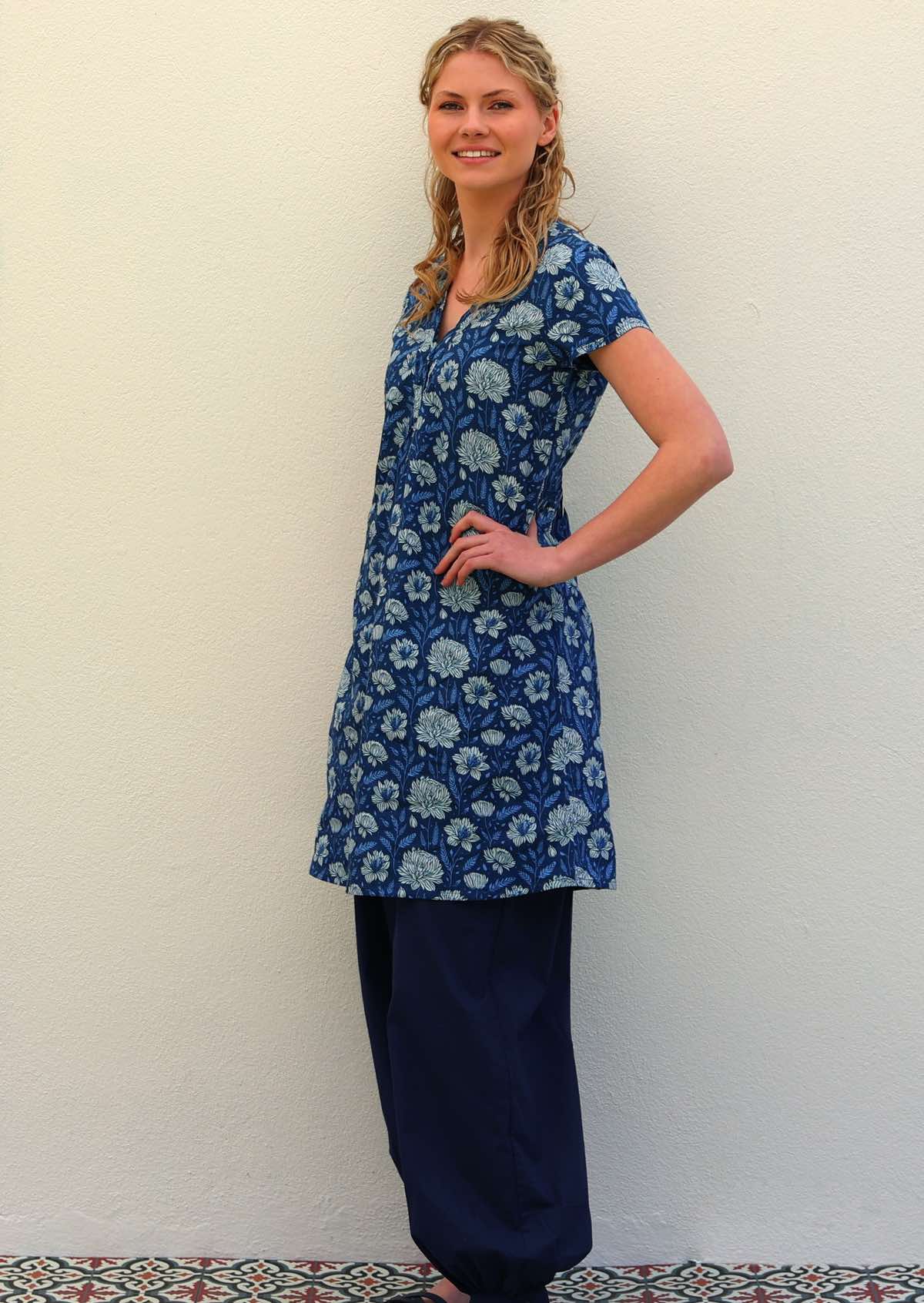 Sandy Tunic Blue Meadow - Ysert