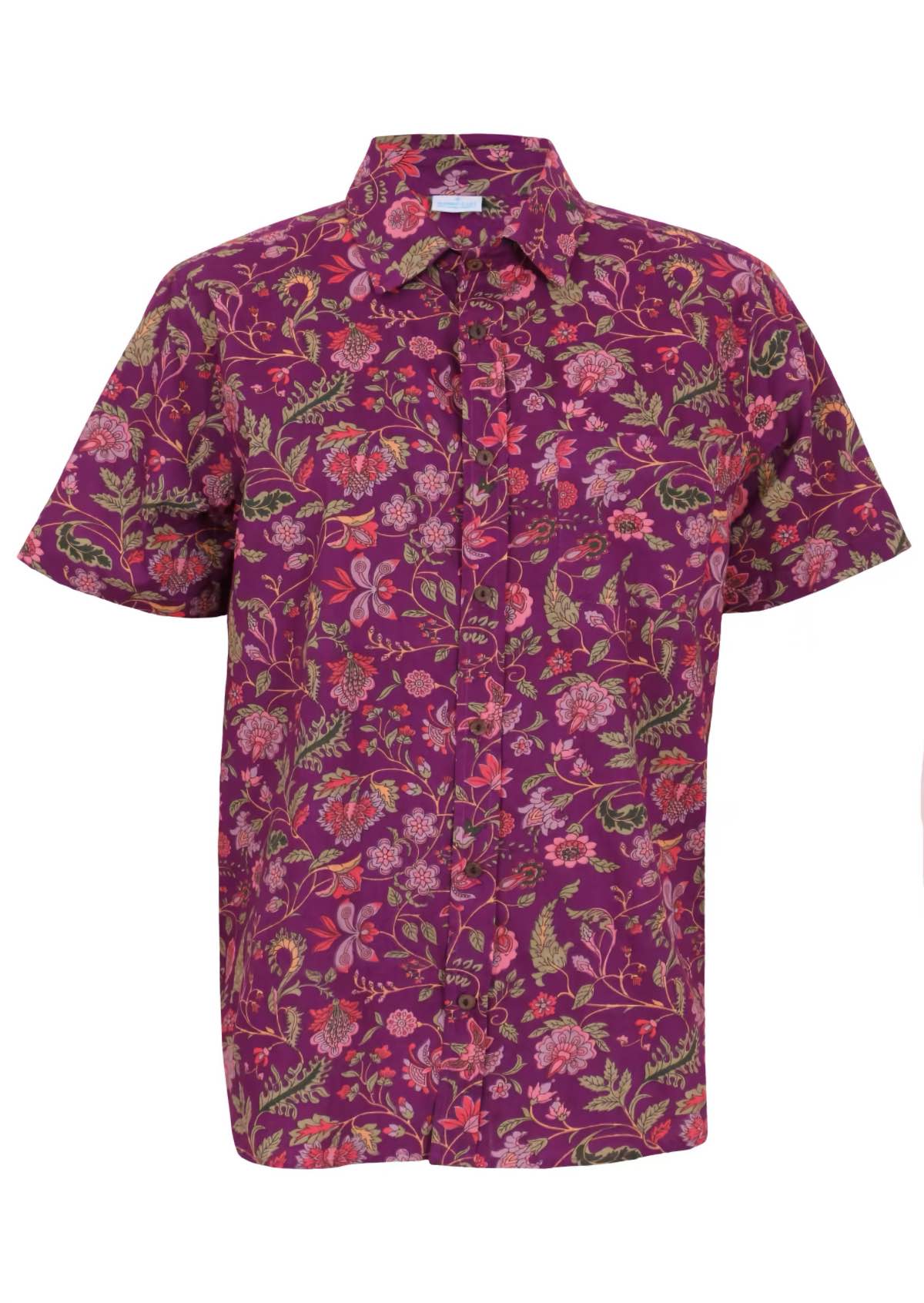 Men's Cotton Shirt Amethyst - Ysert