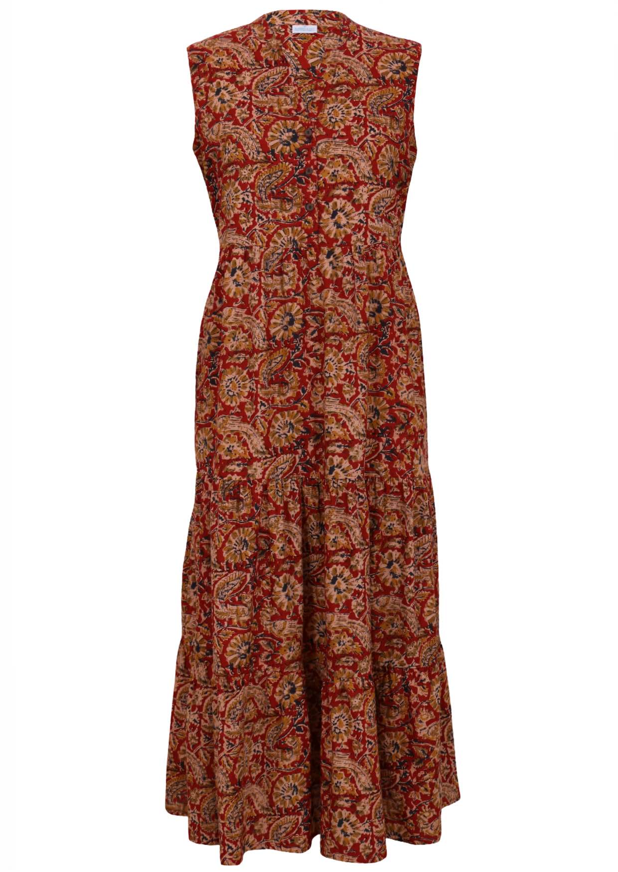 Boho Tiered Maxi Dress Mayur - Ysert