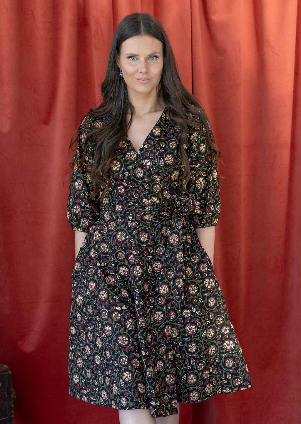 Ella Wrap Dress Sahira - Ysert