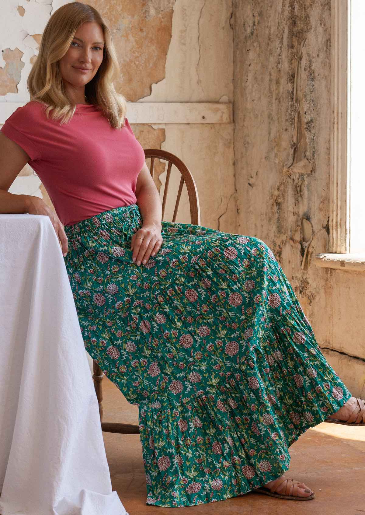 Maxi Skirt Juniper - Ysert