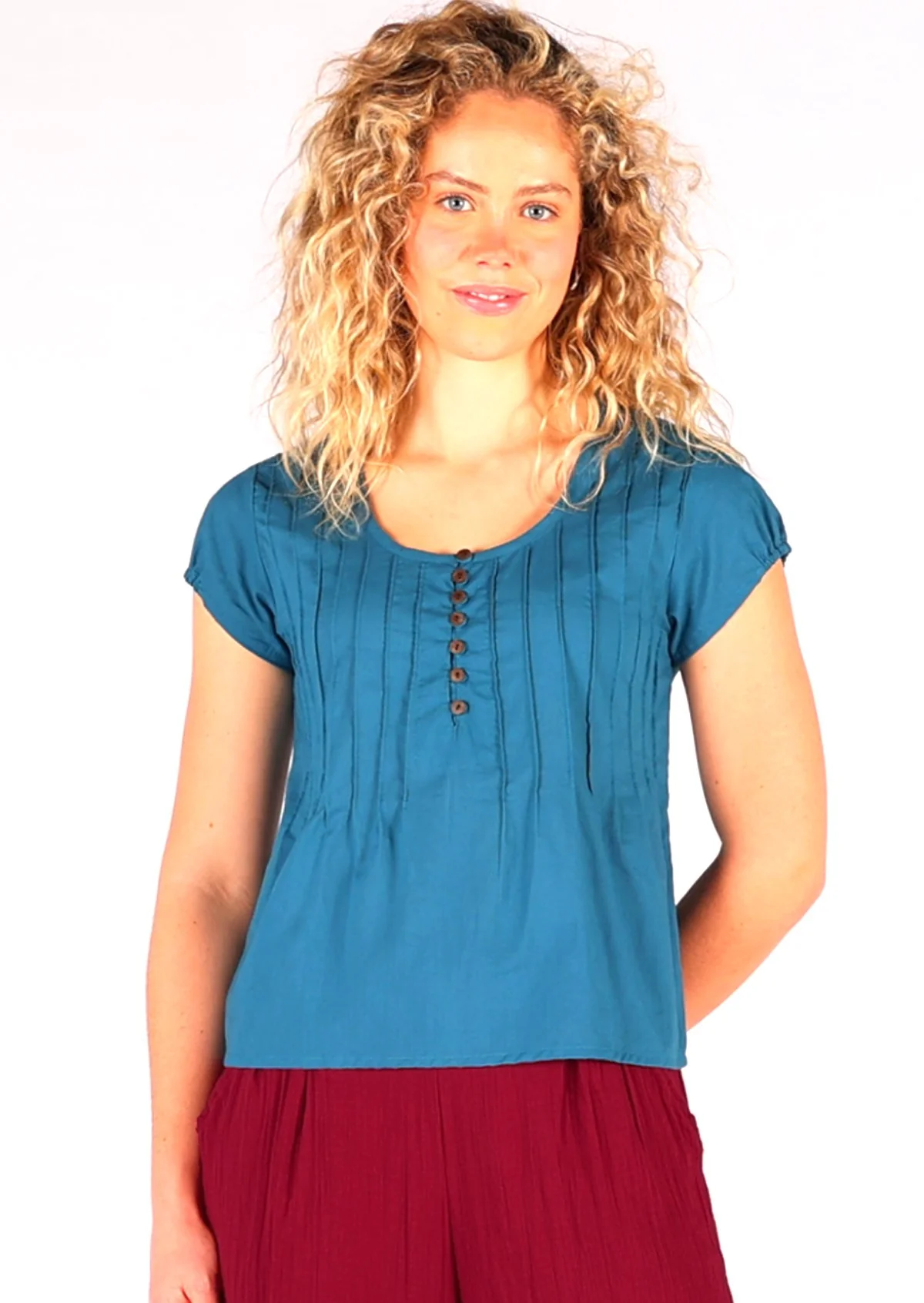 Yasmin Top Corsair Blue - Ysert