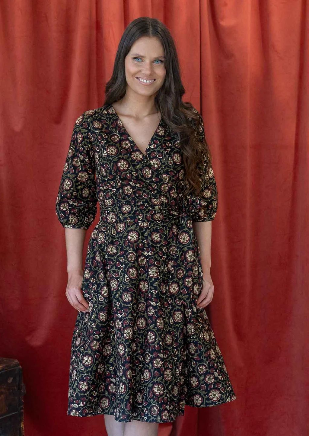 Ella Wrap Dress Sahira - Ysert
