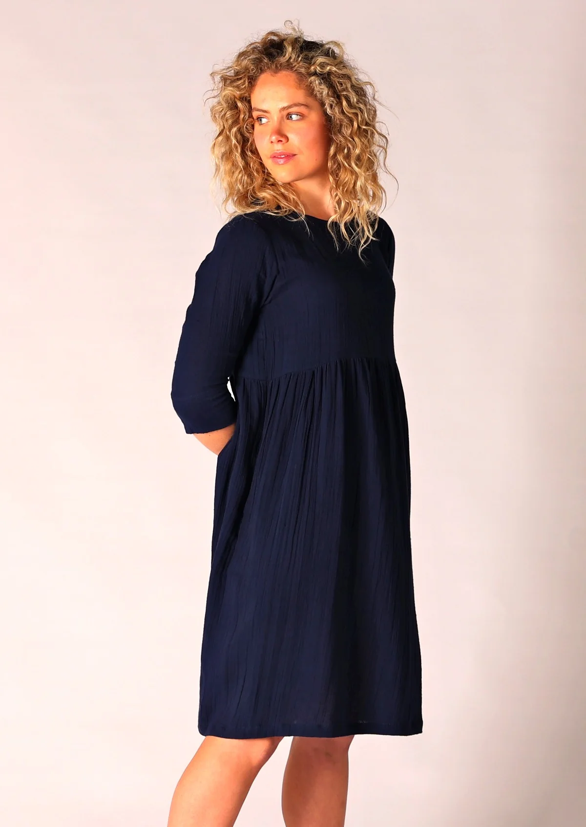Zoey Dress Ocean Cavern - Ysert