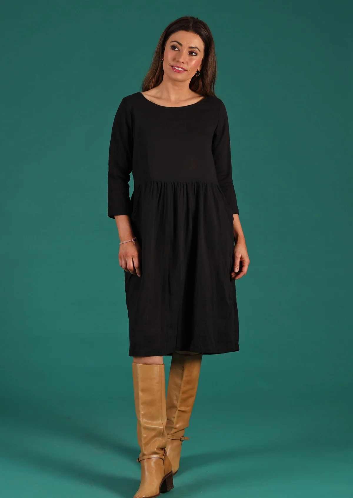 Avery Dress Black - Ysert