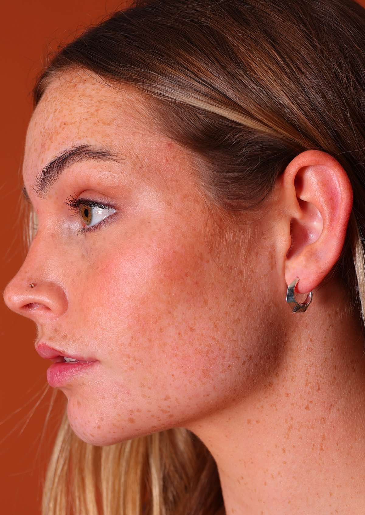 Modern Silver Hoop Earrings - Ysert