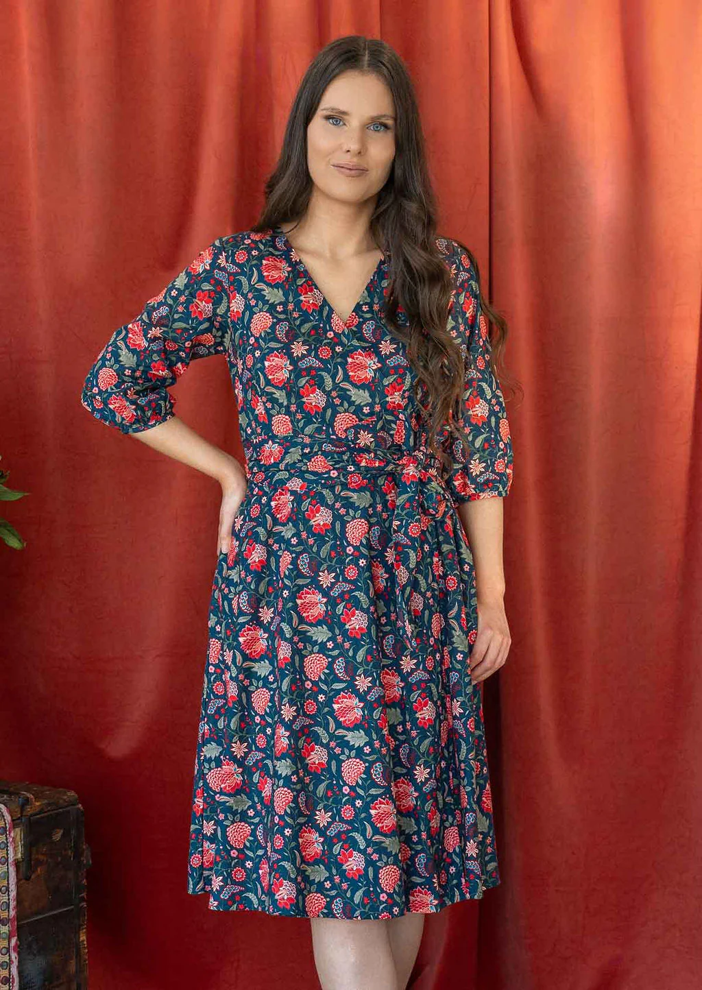 Ella Wrap Dress Kaveri - Ysert