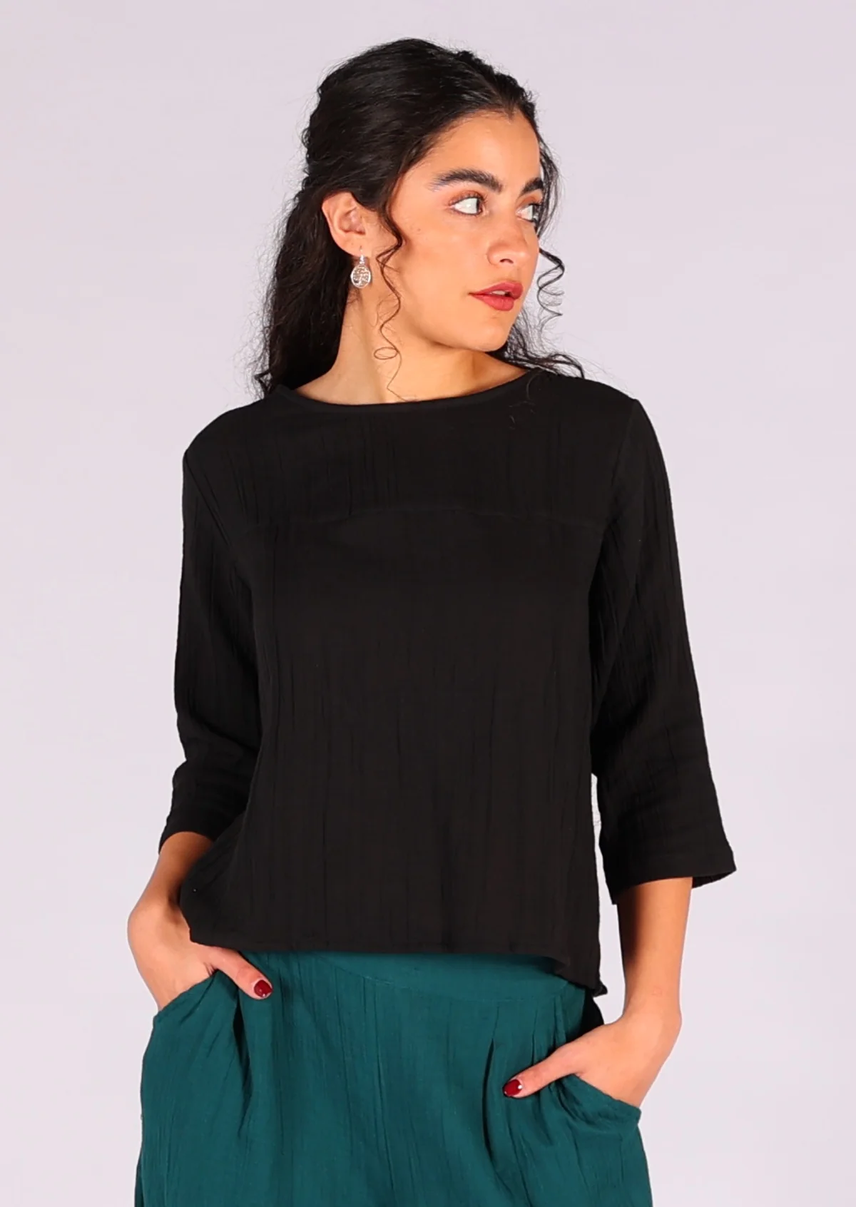 Demi Top Black - Ysert
