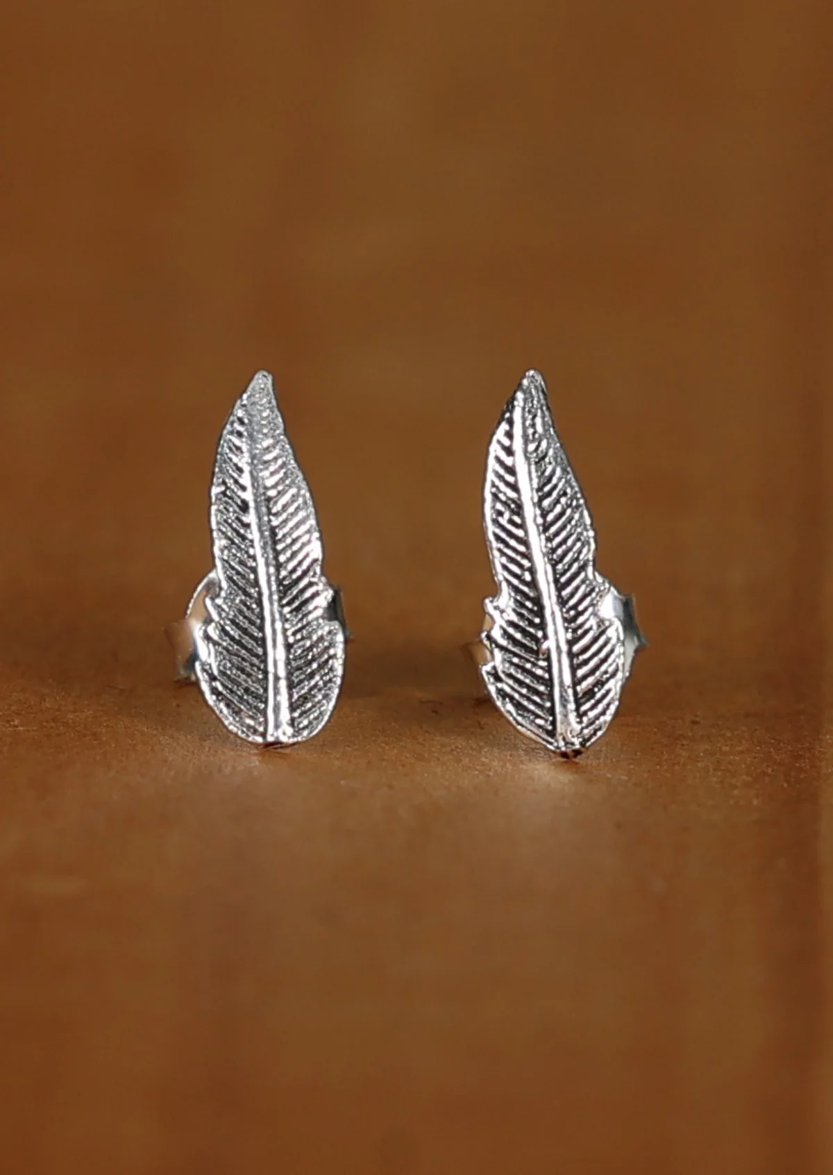 Plumage Silver Studs - Ysert