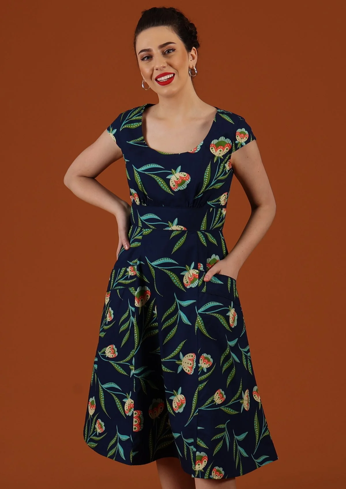 Scarlett Dress Midnight Reverie - Ysert