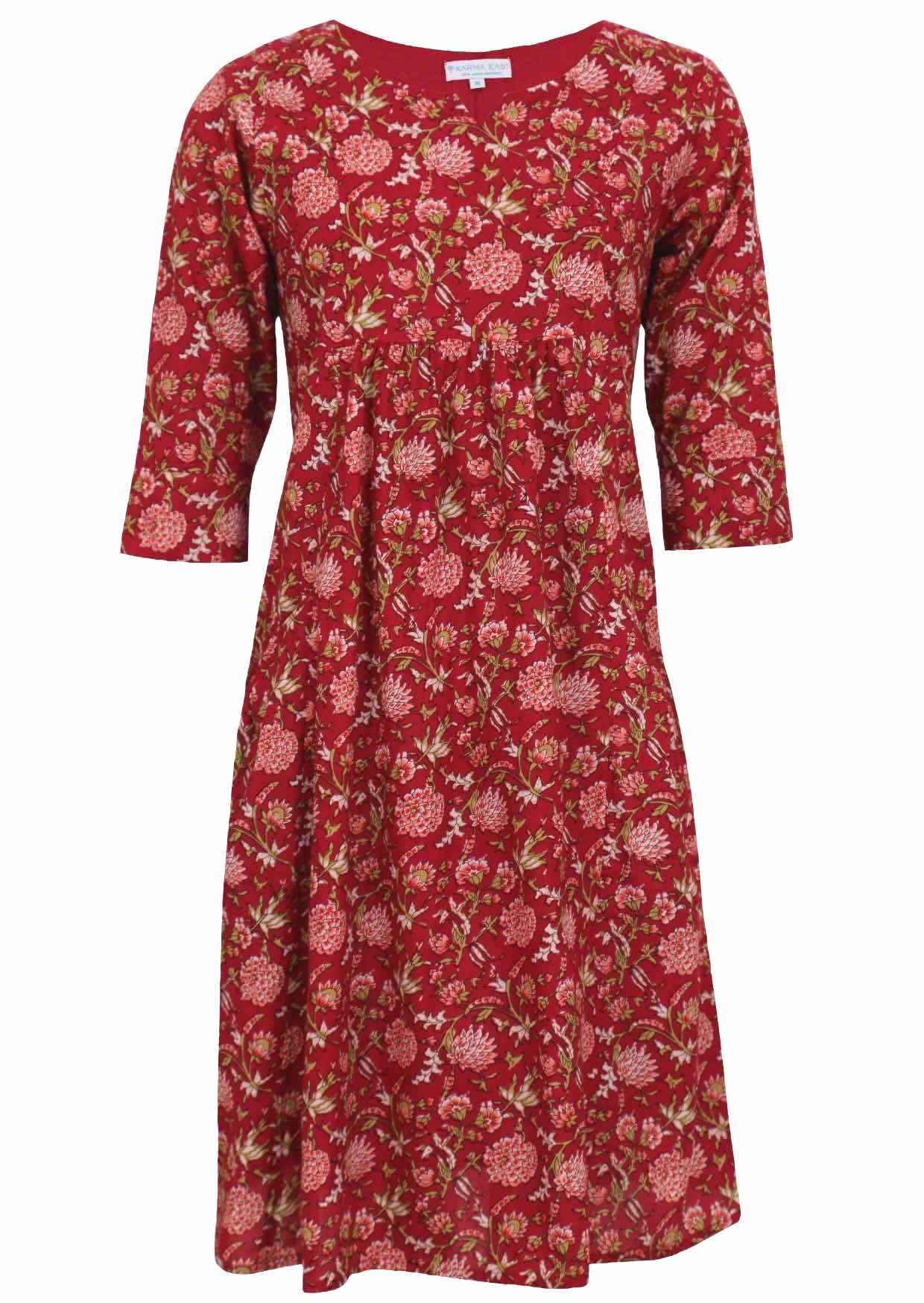 Tilda Dress Cranberry - Ysert