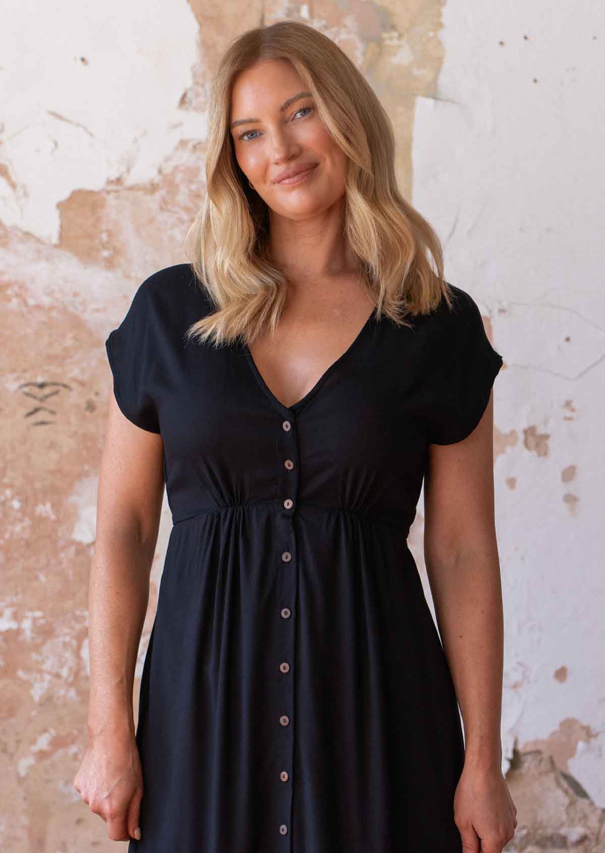 Rita Dress Black - Ysert