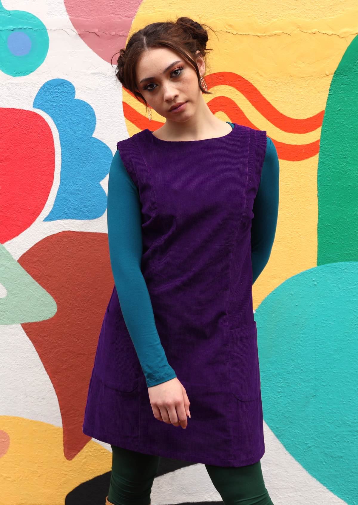 Polly Pocket Corduroy Tunic Parachute Purple - Ysert