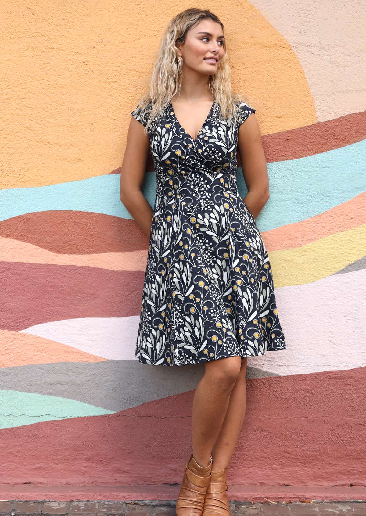 Alice Dress Wattle - Ysert