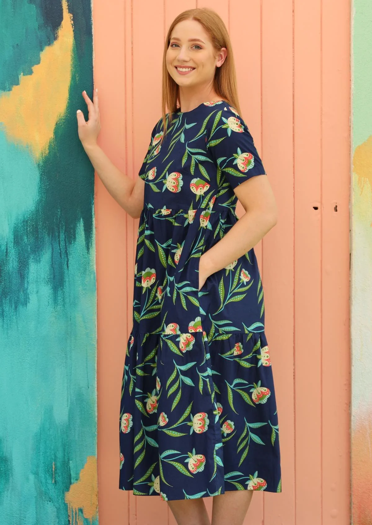 Claudia Dress Midnight Reverie - Ysert