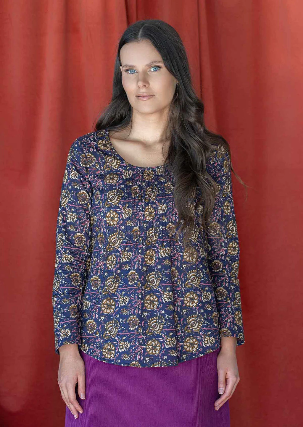 Tulsi Long Sleeve Top Raani - Ysert