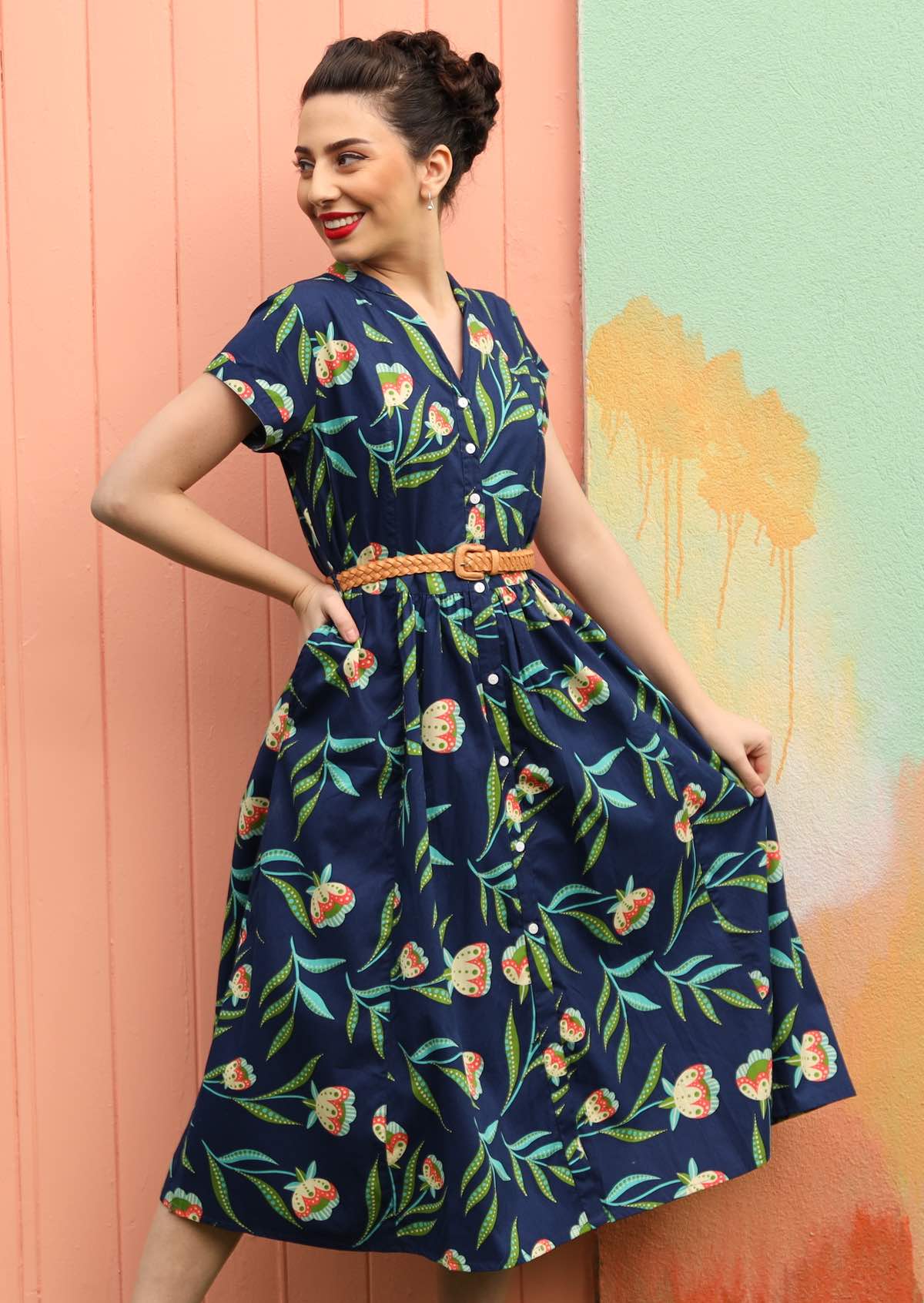 Vivien Dress Midnight Reverie - Ysert