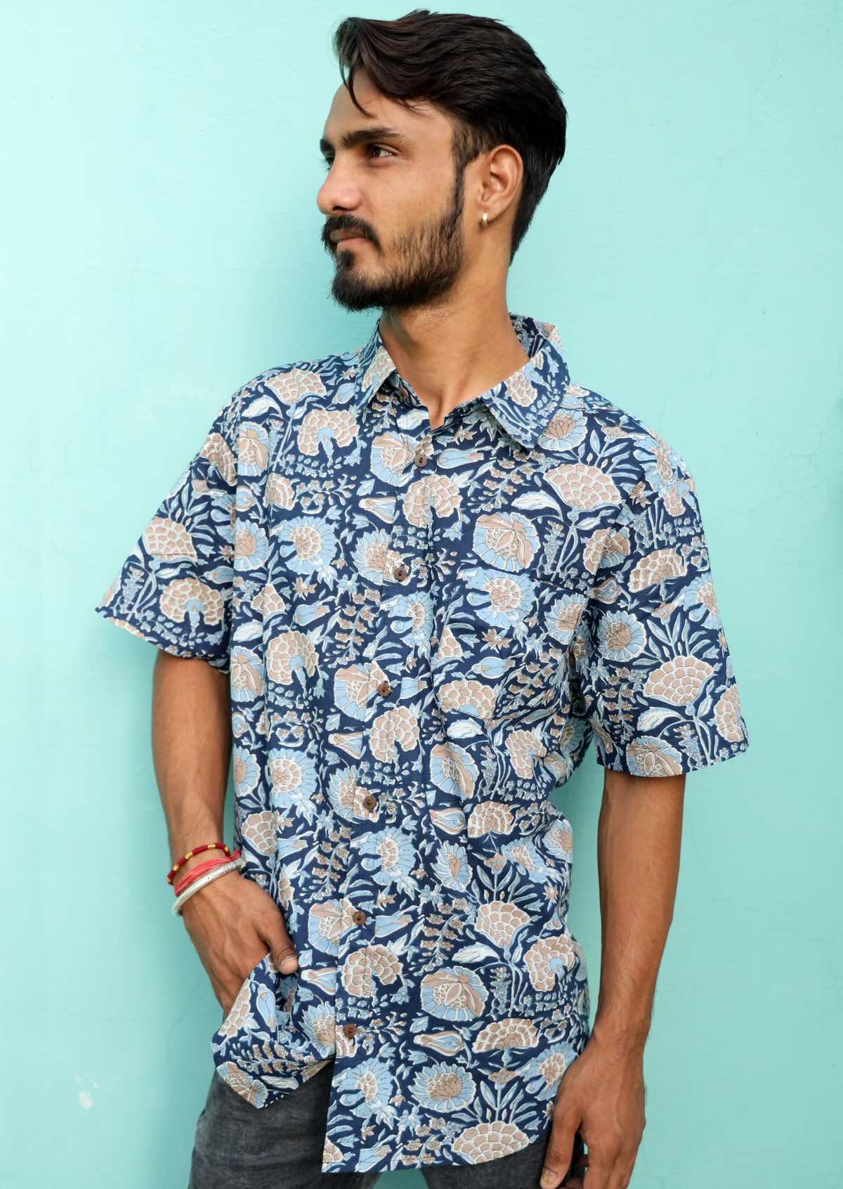 Men's Cotton Shirt Dahlia - Ysert