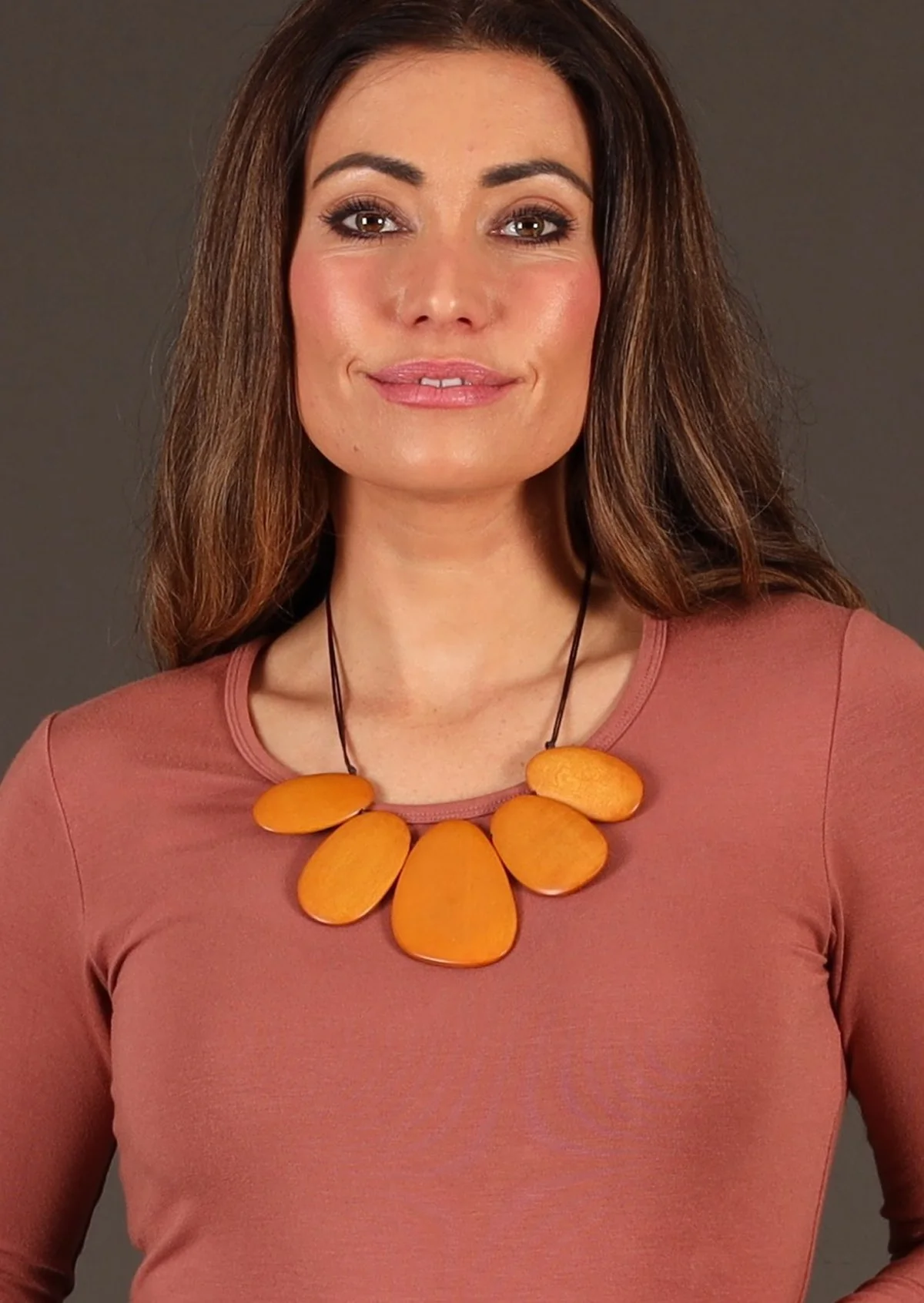 Cleo necklace Turmeric - Ysert