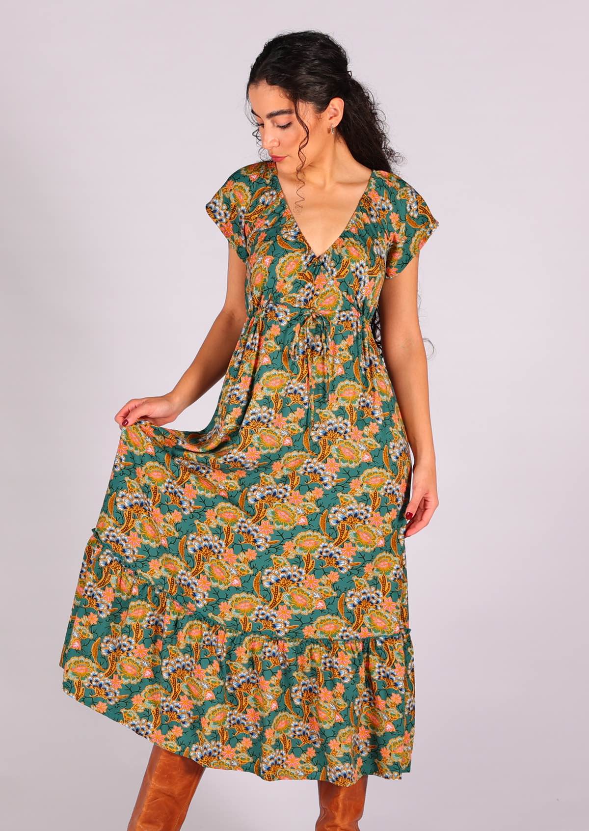 Nakita Dress Marigold - Ysert
