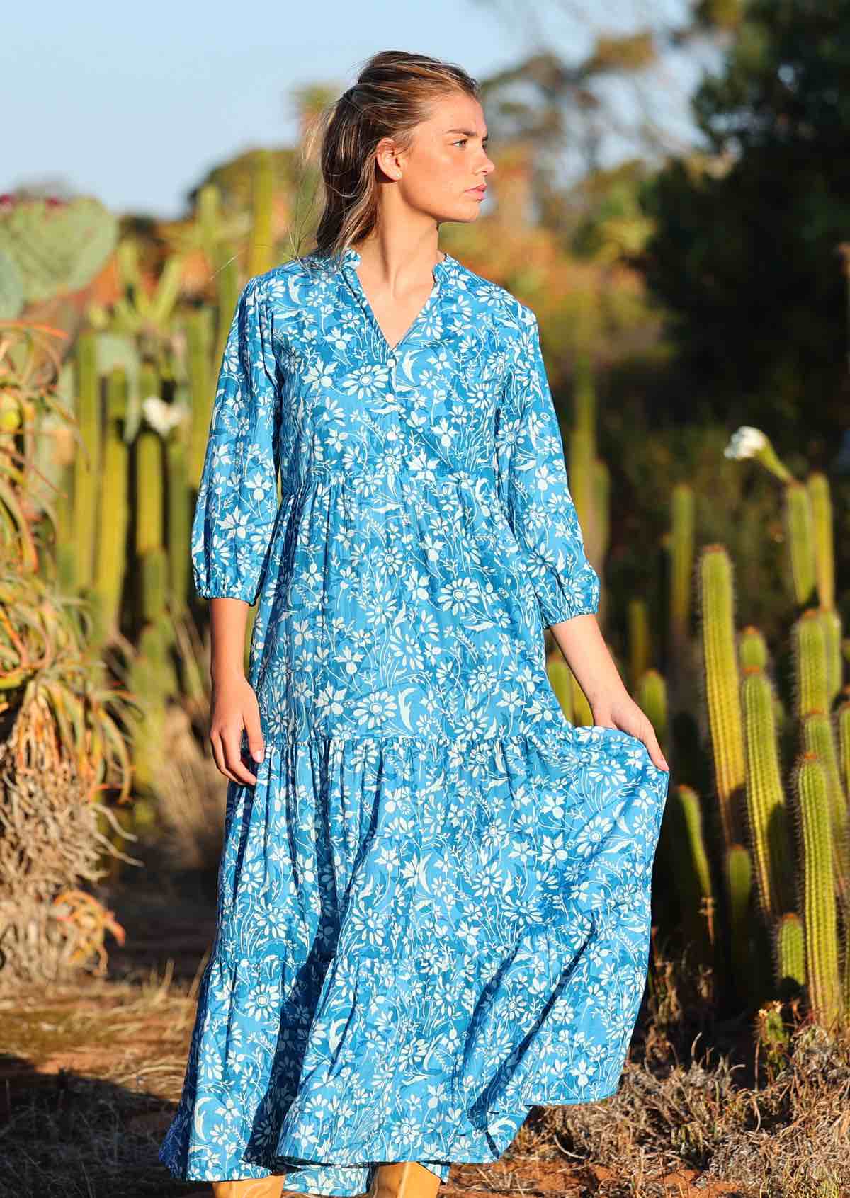Drift Tiered Maxi Dress - Ysert
