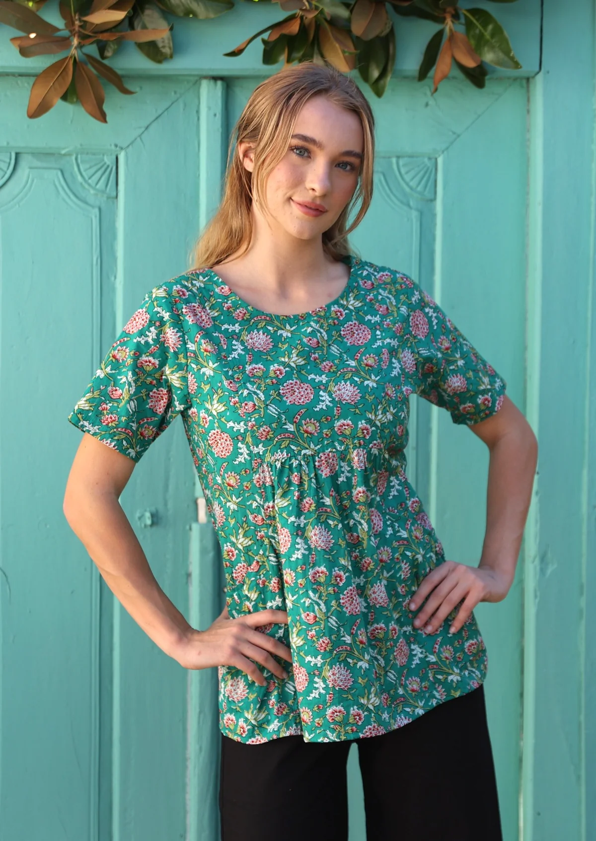 Tillie Top Juniper - Ysert