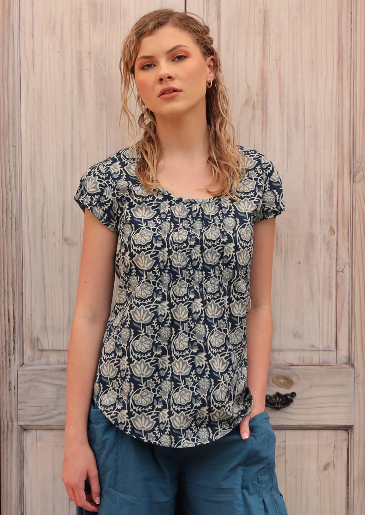 Tulsi Top Indigo - Ysert