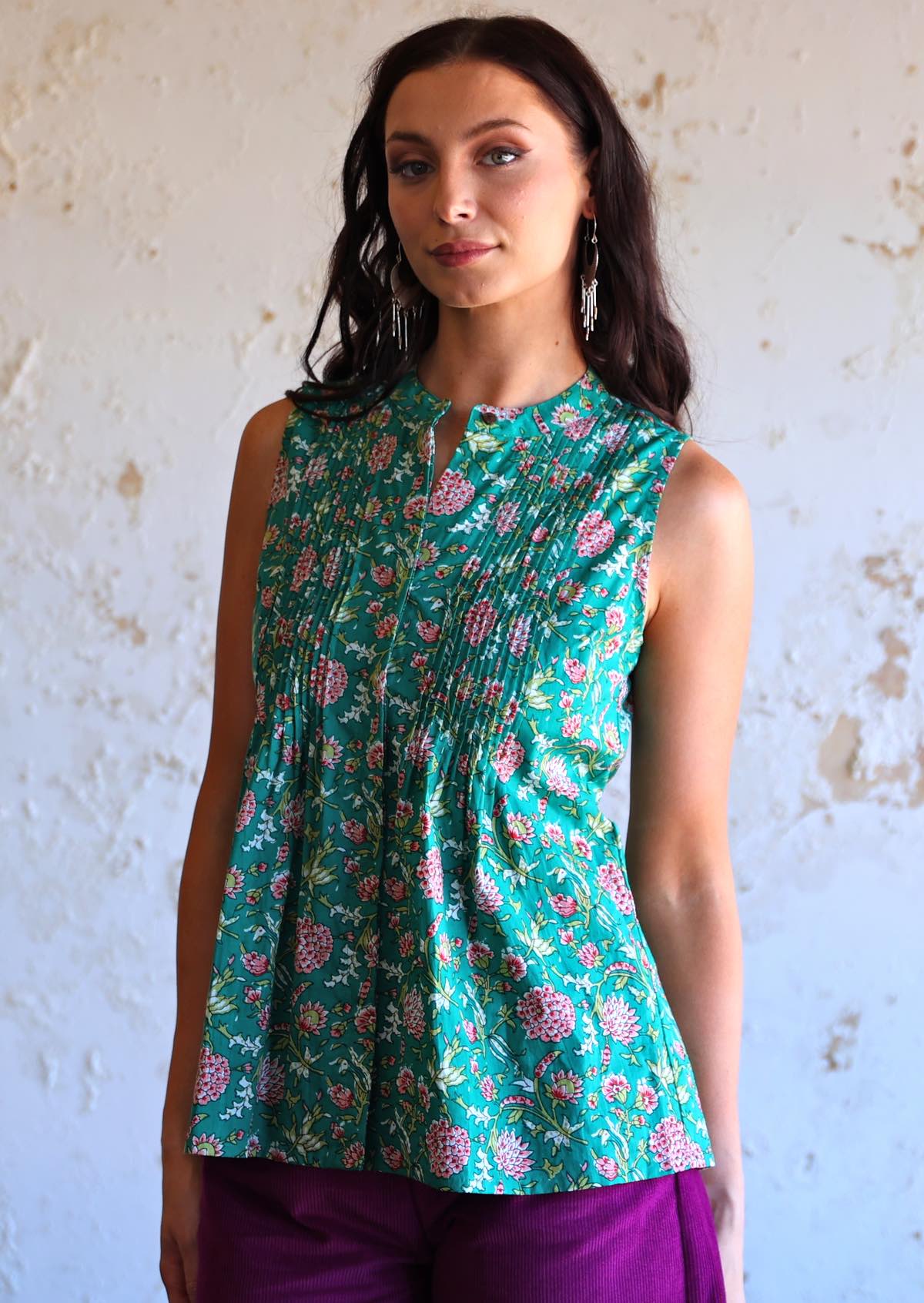 Camille Top Juniper - Ysert