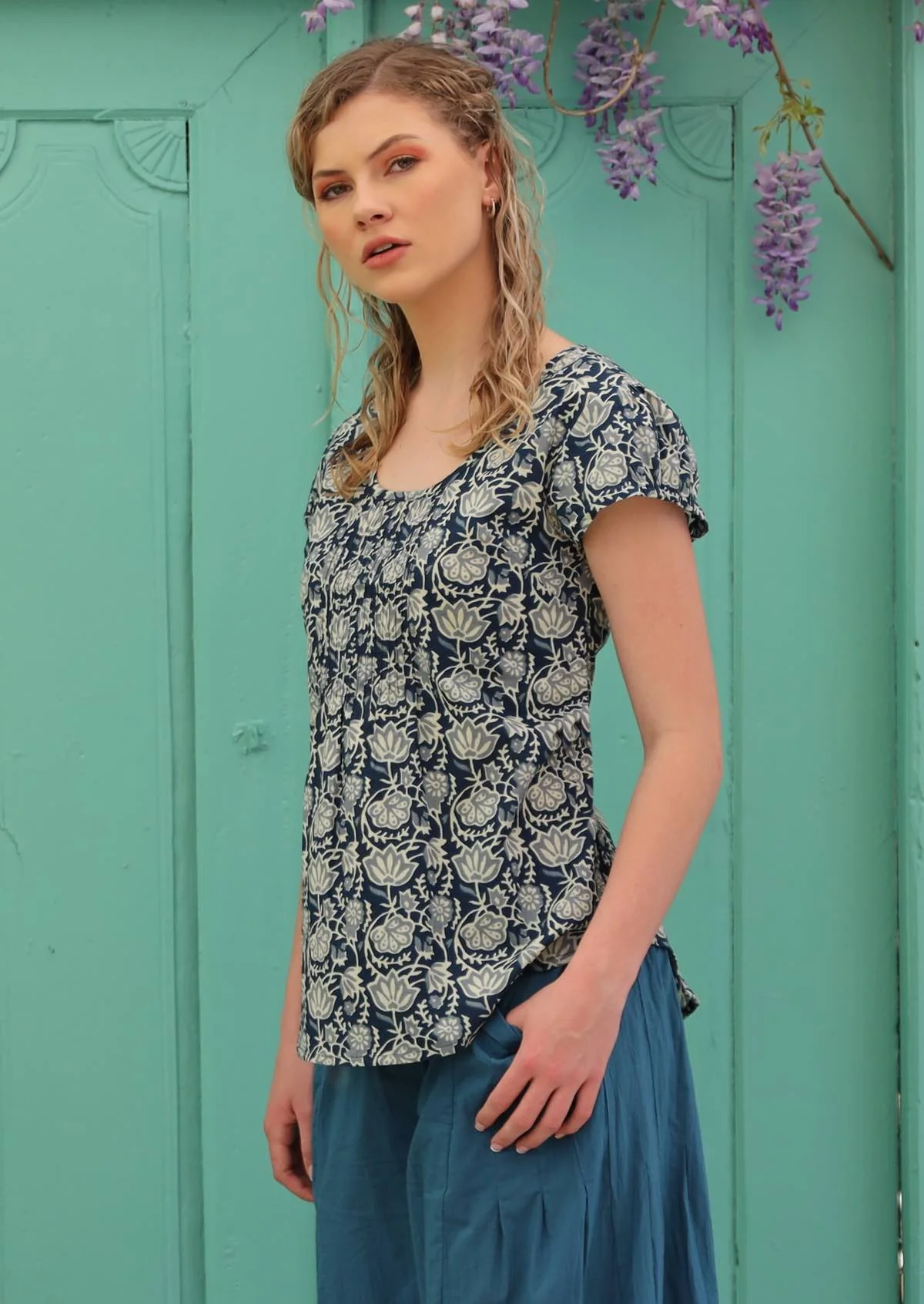 Tulsi Top Indigo - Ysert