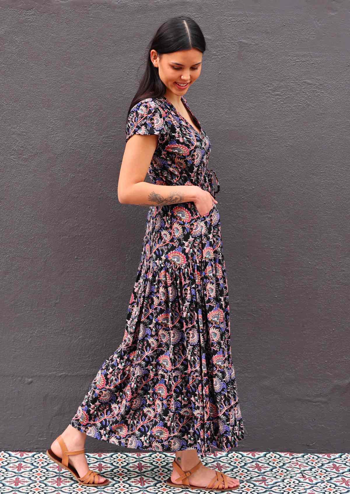 Acacia Maxi Dress Orchid - Ysert