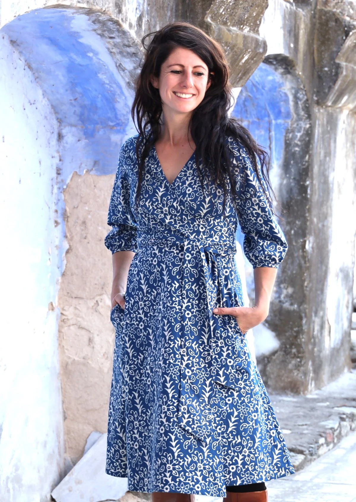 Ella Wrap Dress Nirvana - Ysert