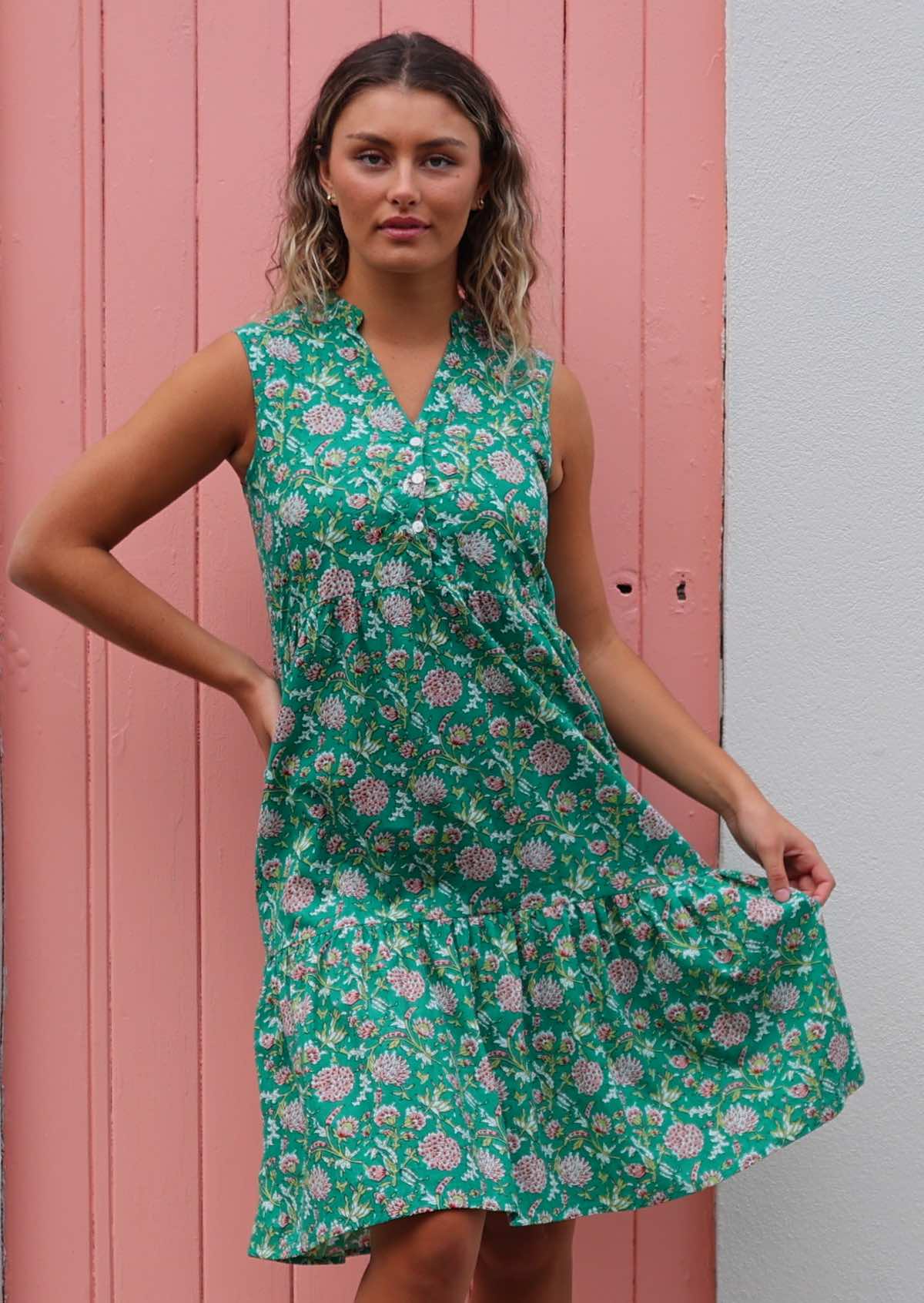 Ember Midi Dress Juniper - Ysert