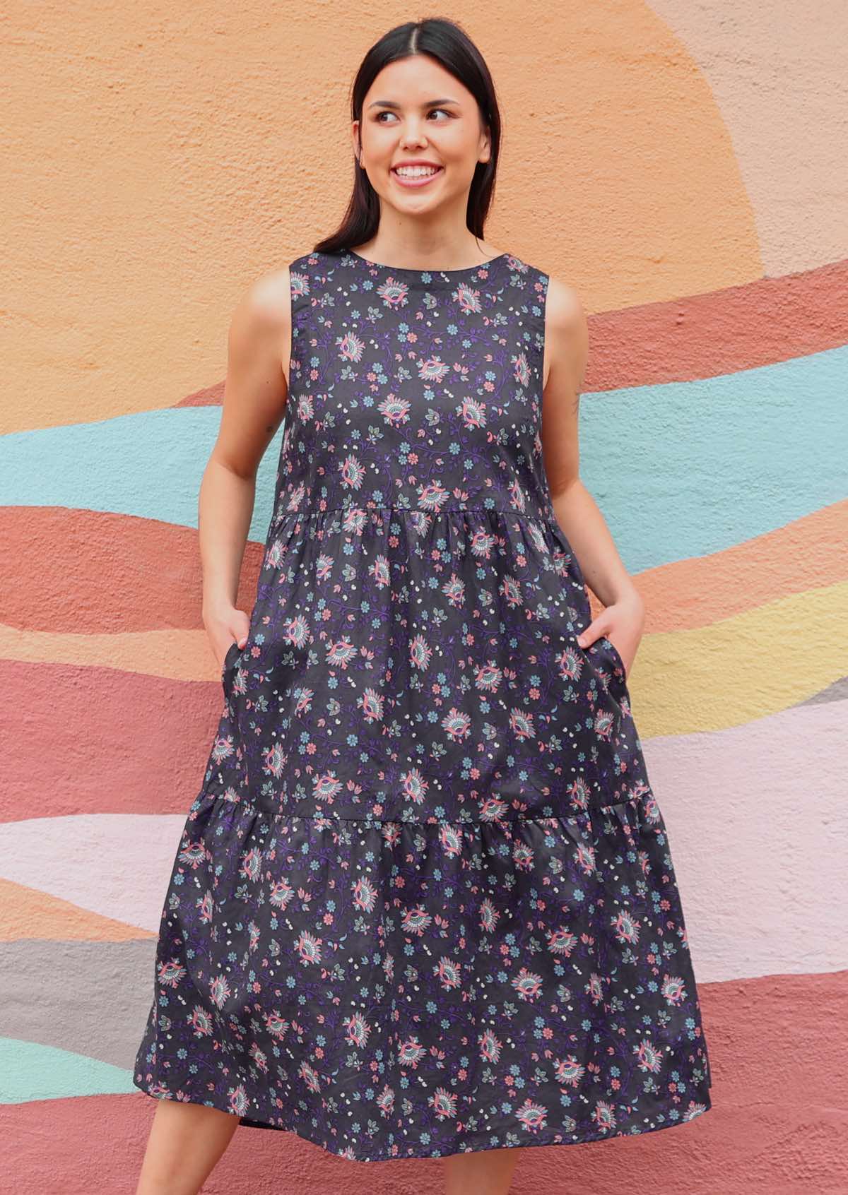 Tully Dress Eventide - Ysert
