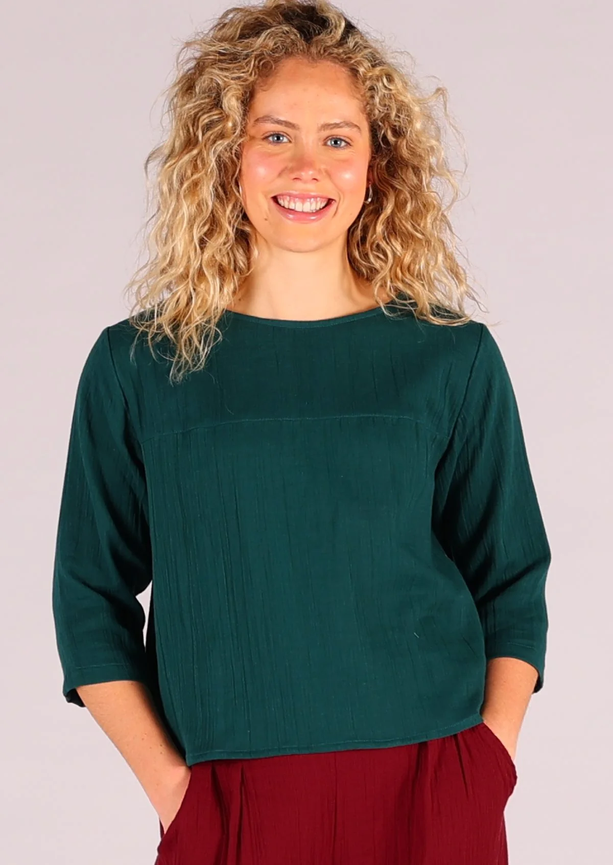 Demi Top Deep Teal - Ysert